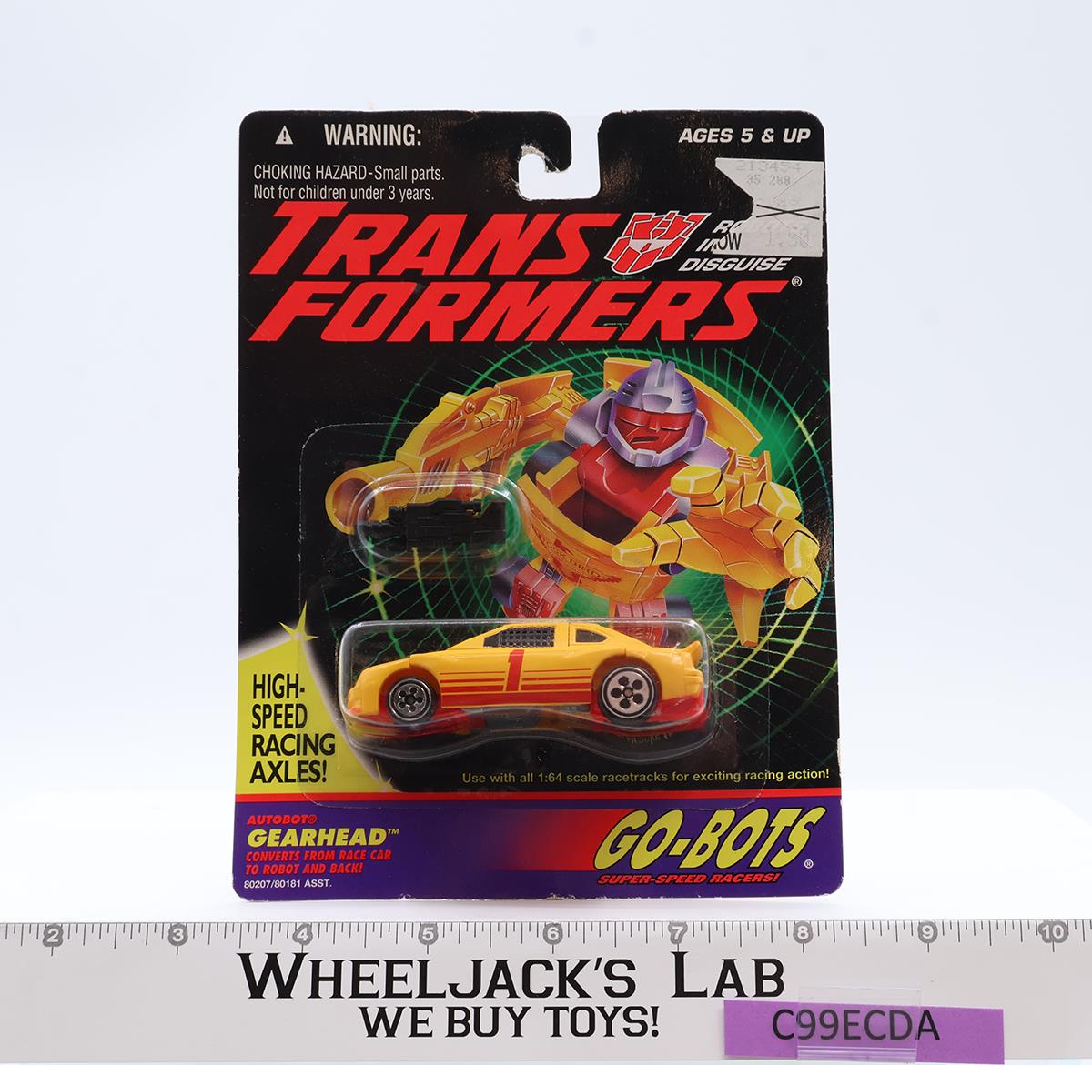 Autobot Gearhead Go-Bots Transformers 1994 Hasbro Action Figure NEW SEALED