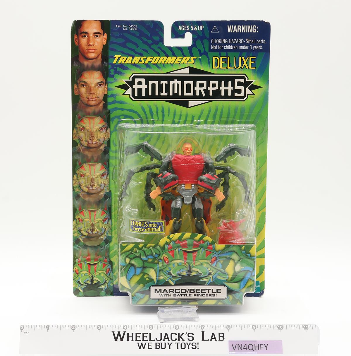 Marco-Beetle Transformers Animorphs 1999 Hasbro Action Figure NEW SEALED