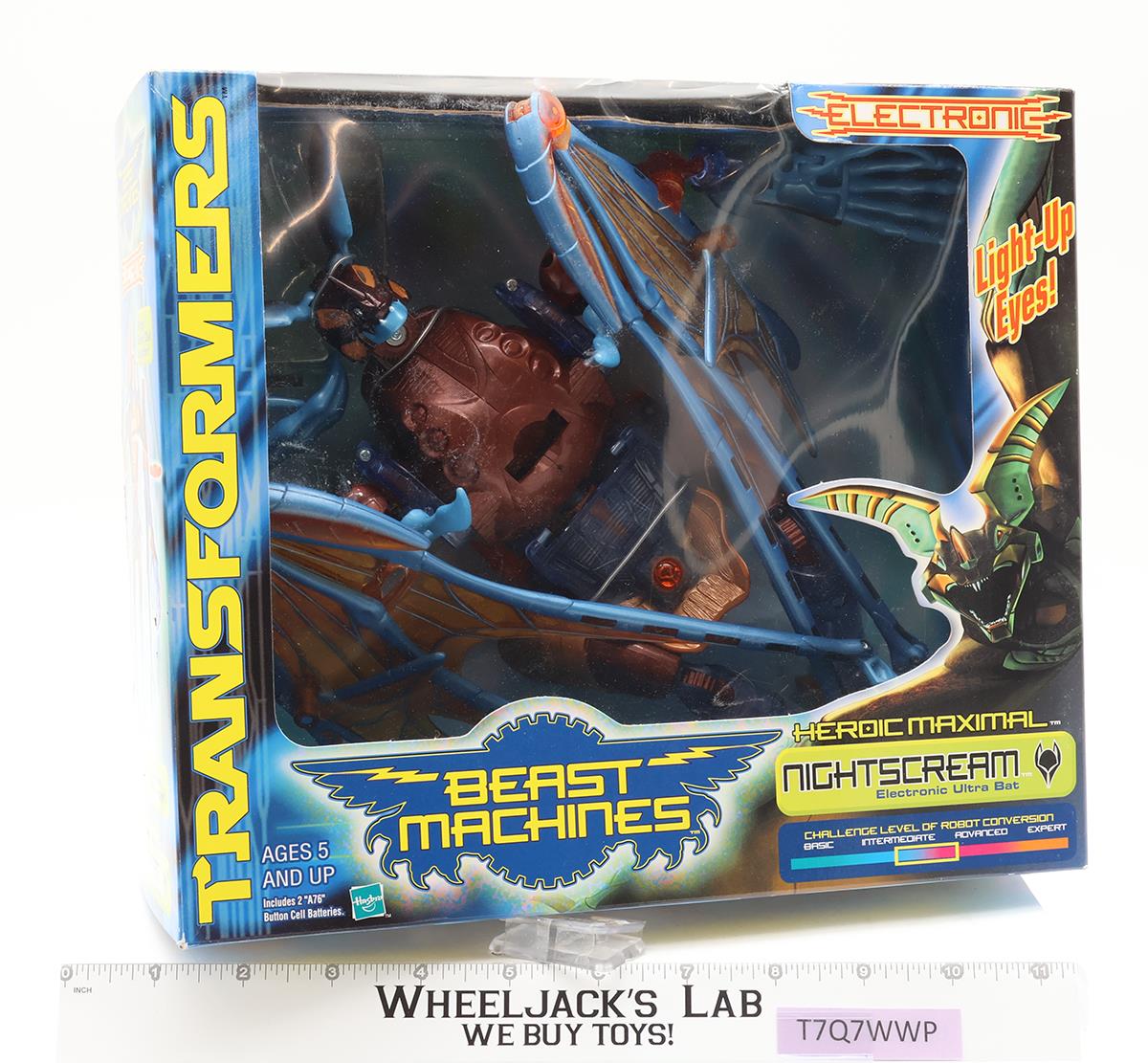 Nightscream Transformers Beast Machines 2000 Hasbro Action Figure NEW SEALED