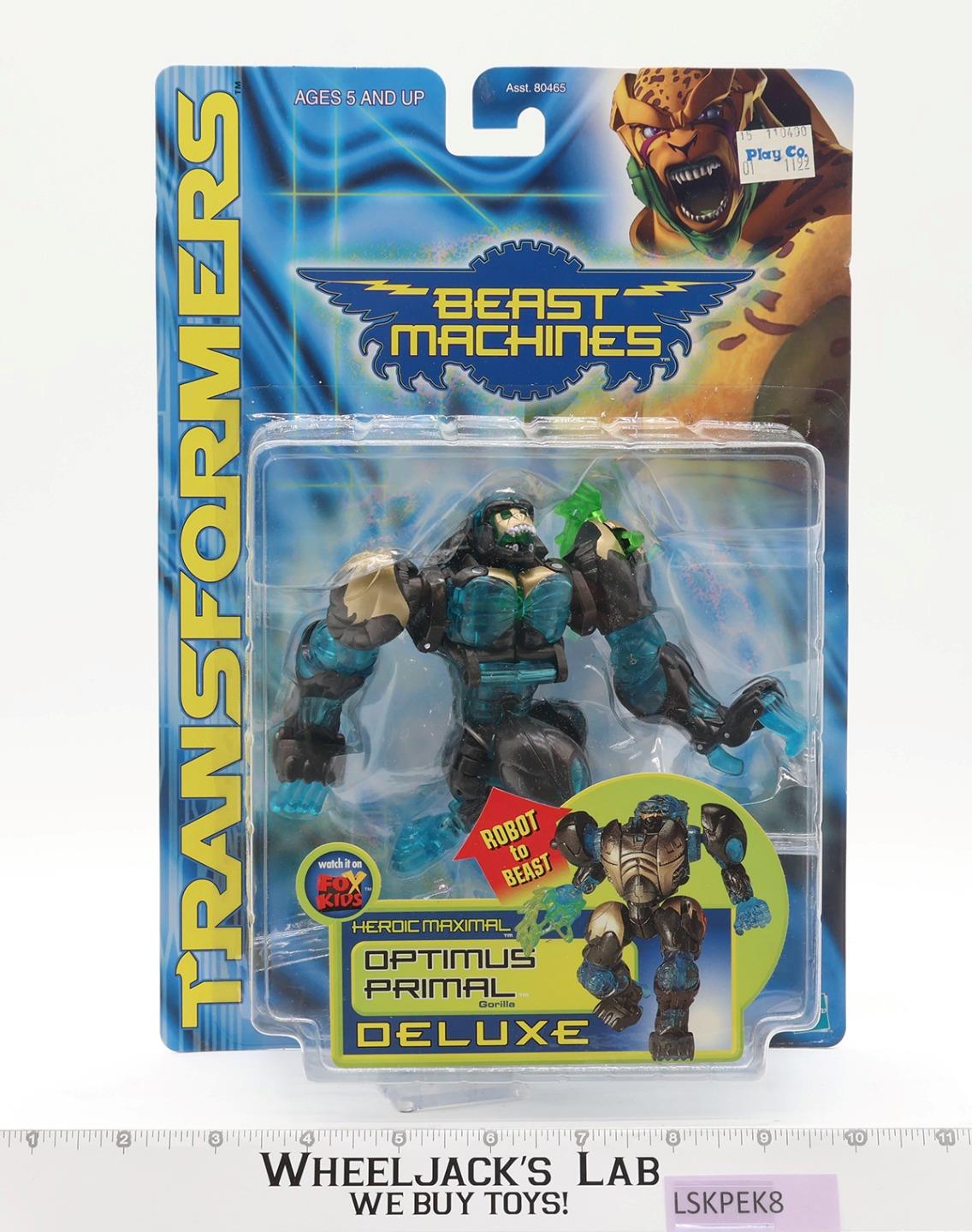 Optimus Primal Transformers Beast Machines 1999 Hasbro Action Figure NEW SEALED