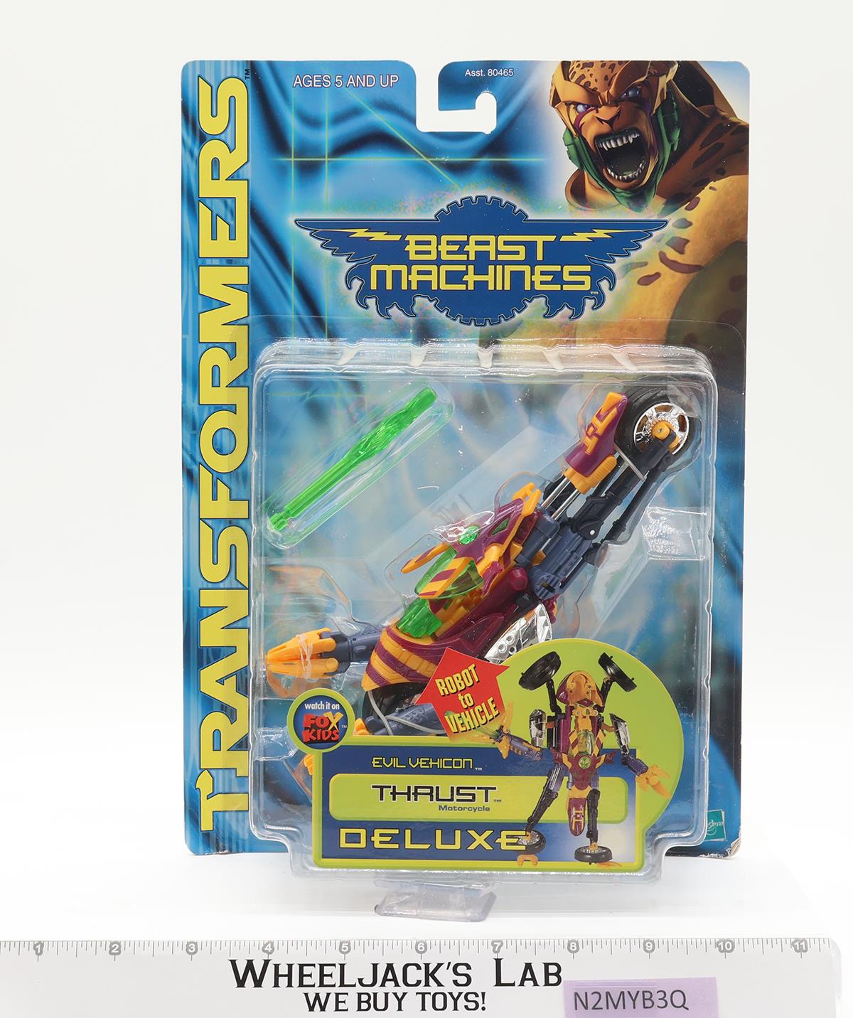 Thrust Transformers Beast Machines 2000 Hasbro Action Figure NEW SEALED