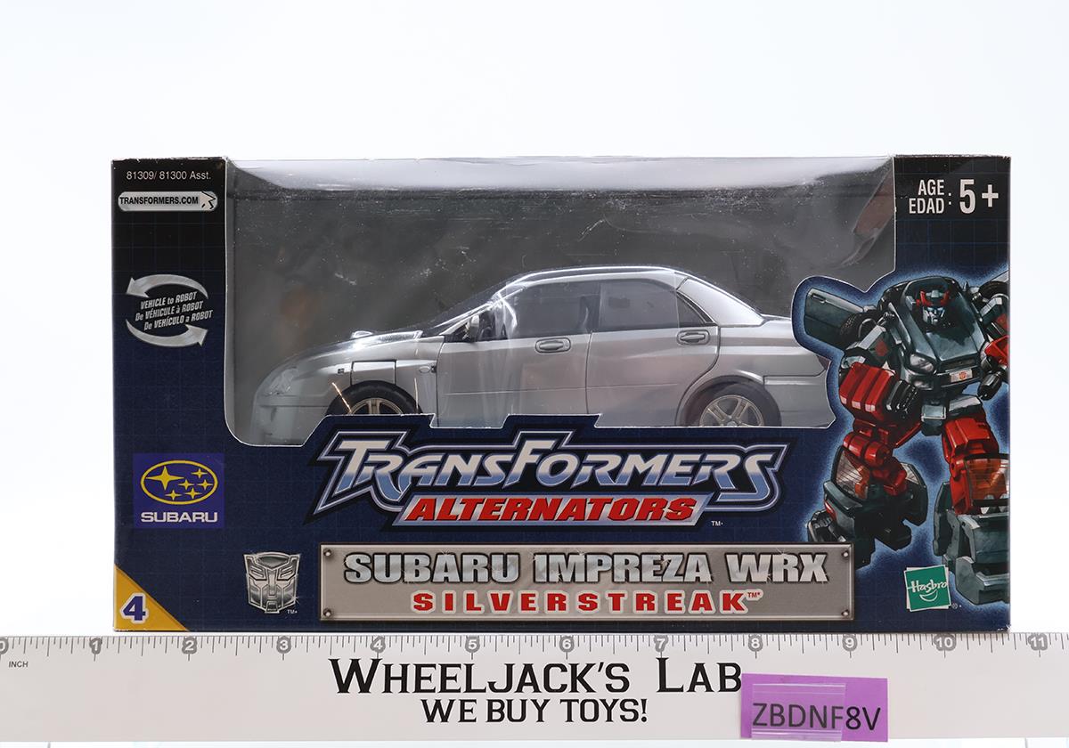 Silverstreak Transformers Alternators 2003 Hasbro Action Figure NEW SEALED