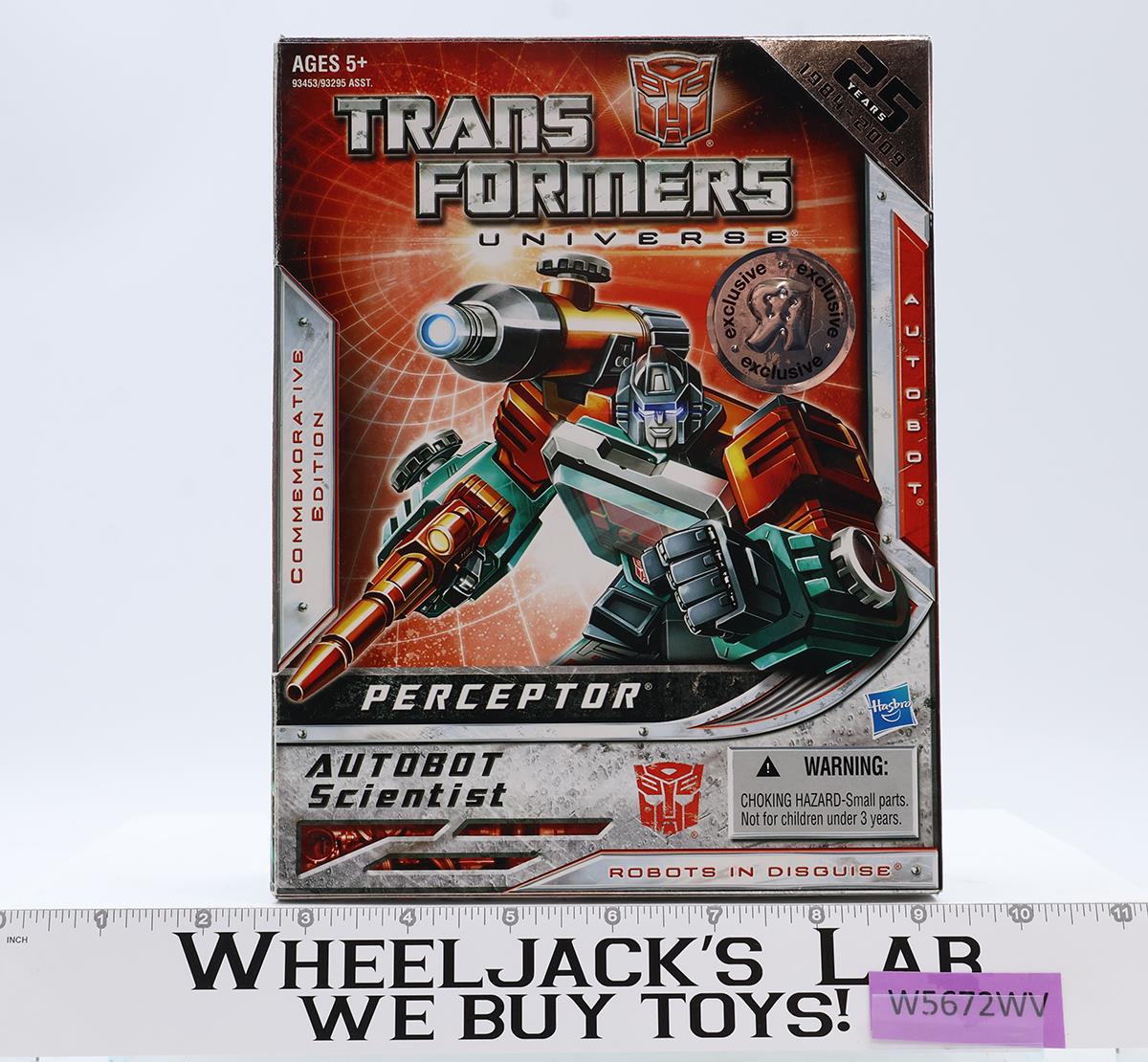 Perceptor Transformers Universe TRU Exclusive 25th Anniv. Hasbro NEW SEALED