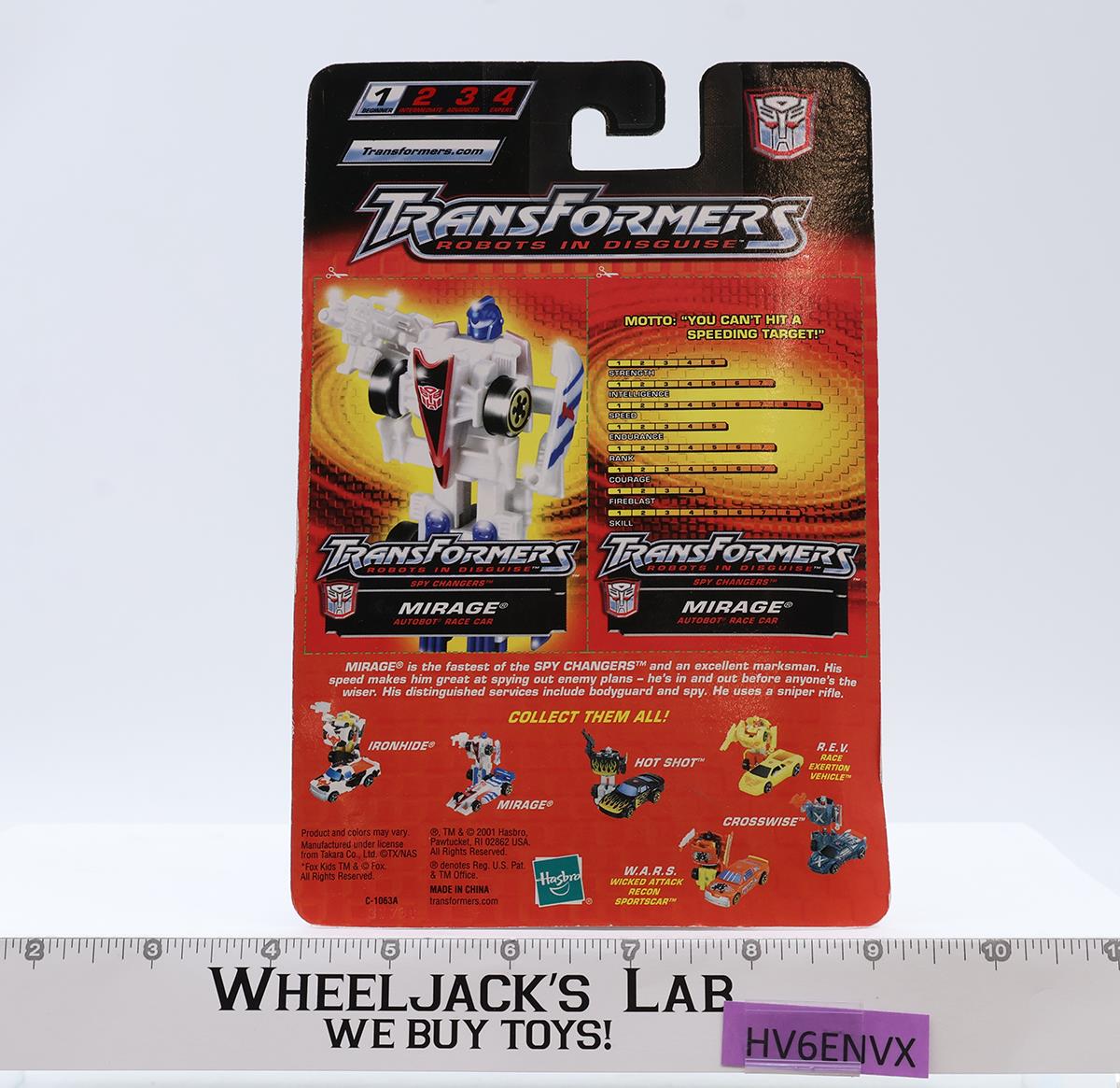 Ironhide Spy Changers Transformers Robots In Disguise RID 2001 Hasbro ...
