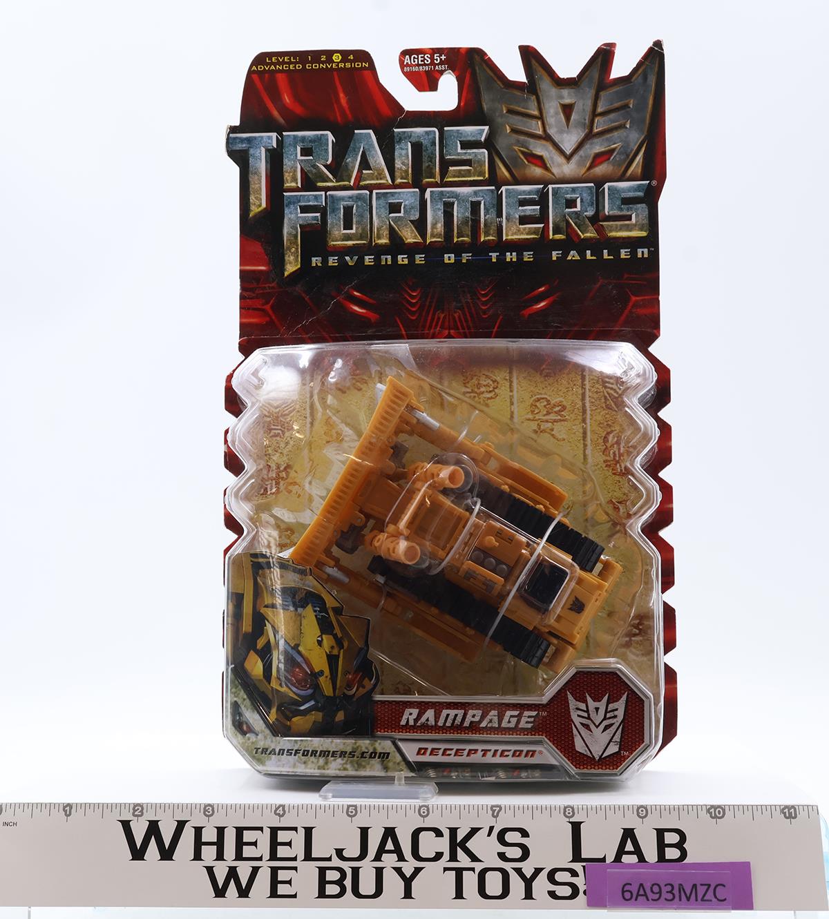 Rampage Transformers Revenge of the Fallen 2008 Hasbro Action Figure NEW SEALED