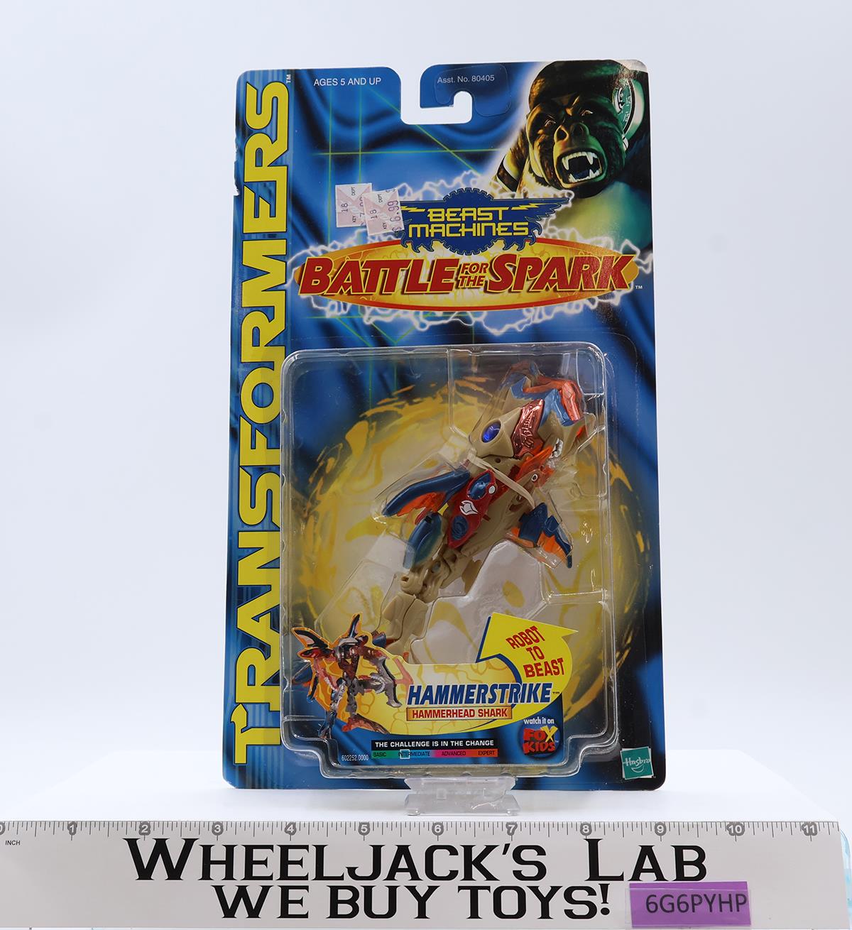 Hammerstrike Transformers Beast Machines 2001 Hasbro Action Figure NEW SEALED