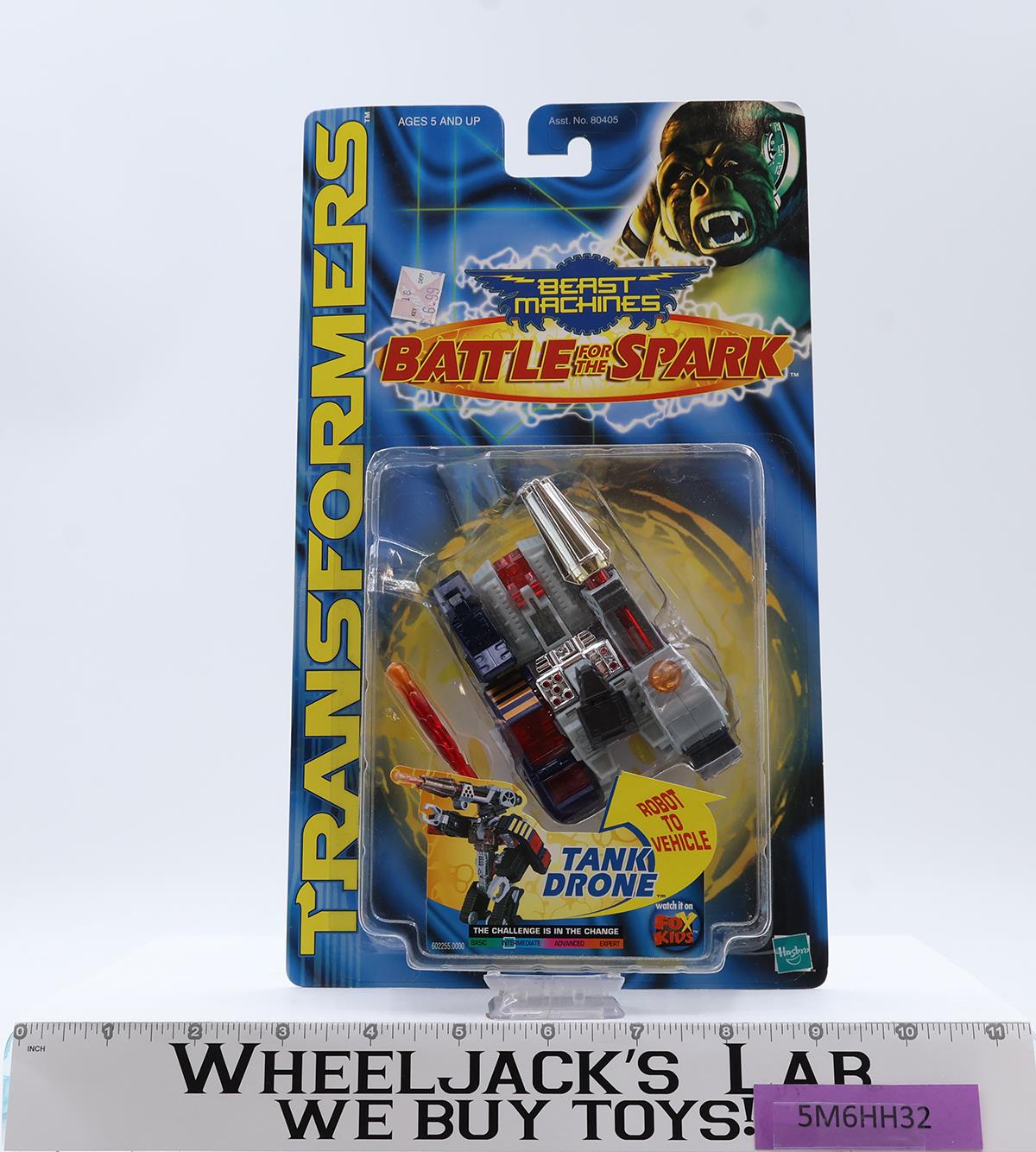 Tank Drone Transformers Beast Machines 2000 Hasbro Action Figure NEW SEALED