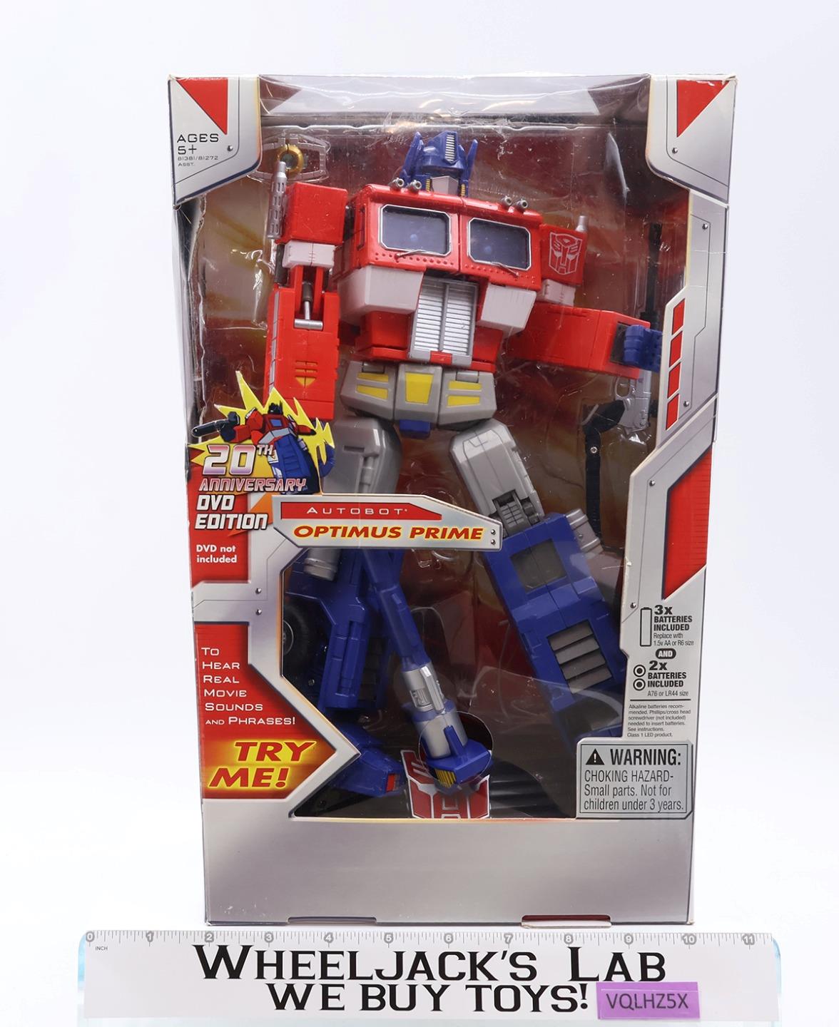 Optimus Prime Transformers 20th Anniversary RID 2006 Hasbro Action Figure