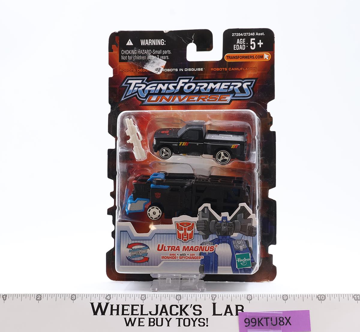 Ultra Magnus W/ Ironhide Transformers Universe 2004 Hasbro Figure NEW SEALED