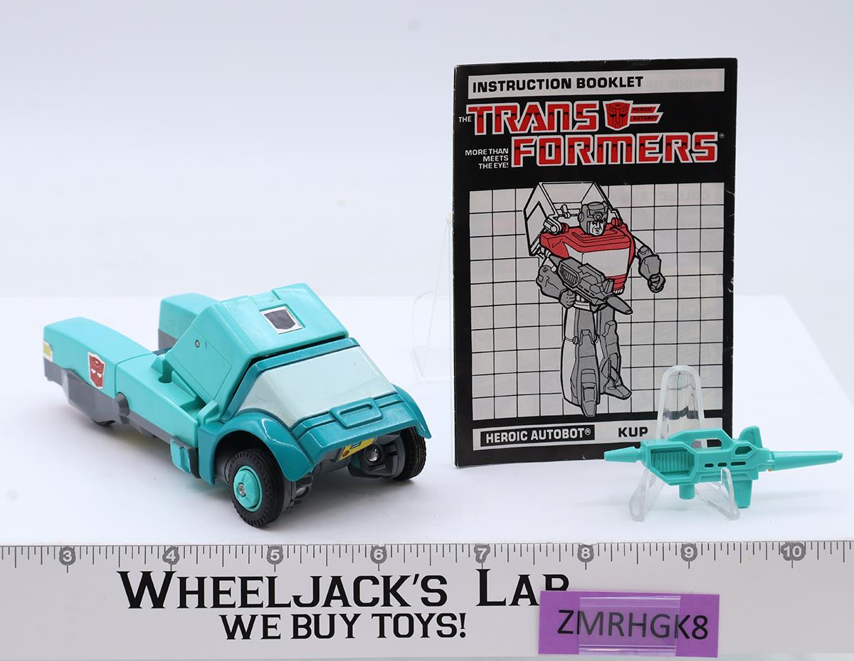 Kup 100% Complete 1986 Vintage G1 Hasbro Transformers Action Figure