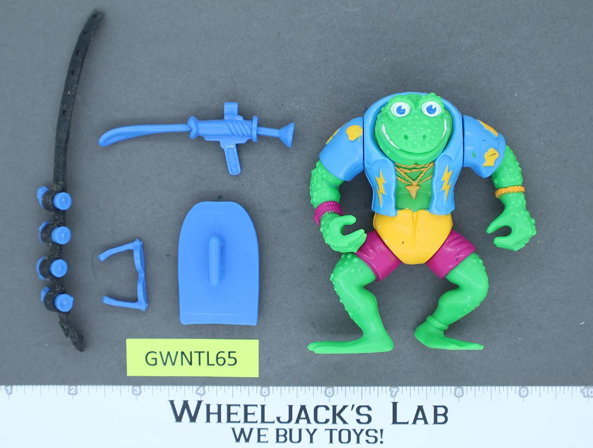 Genghis Frog 100% Complete Teenage Mutant Ninja Turtle TMNT Playmates 1989