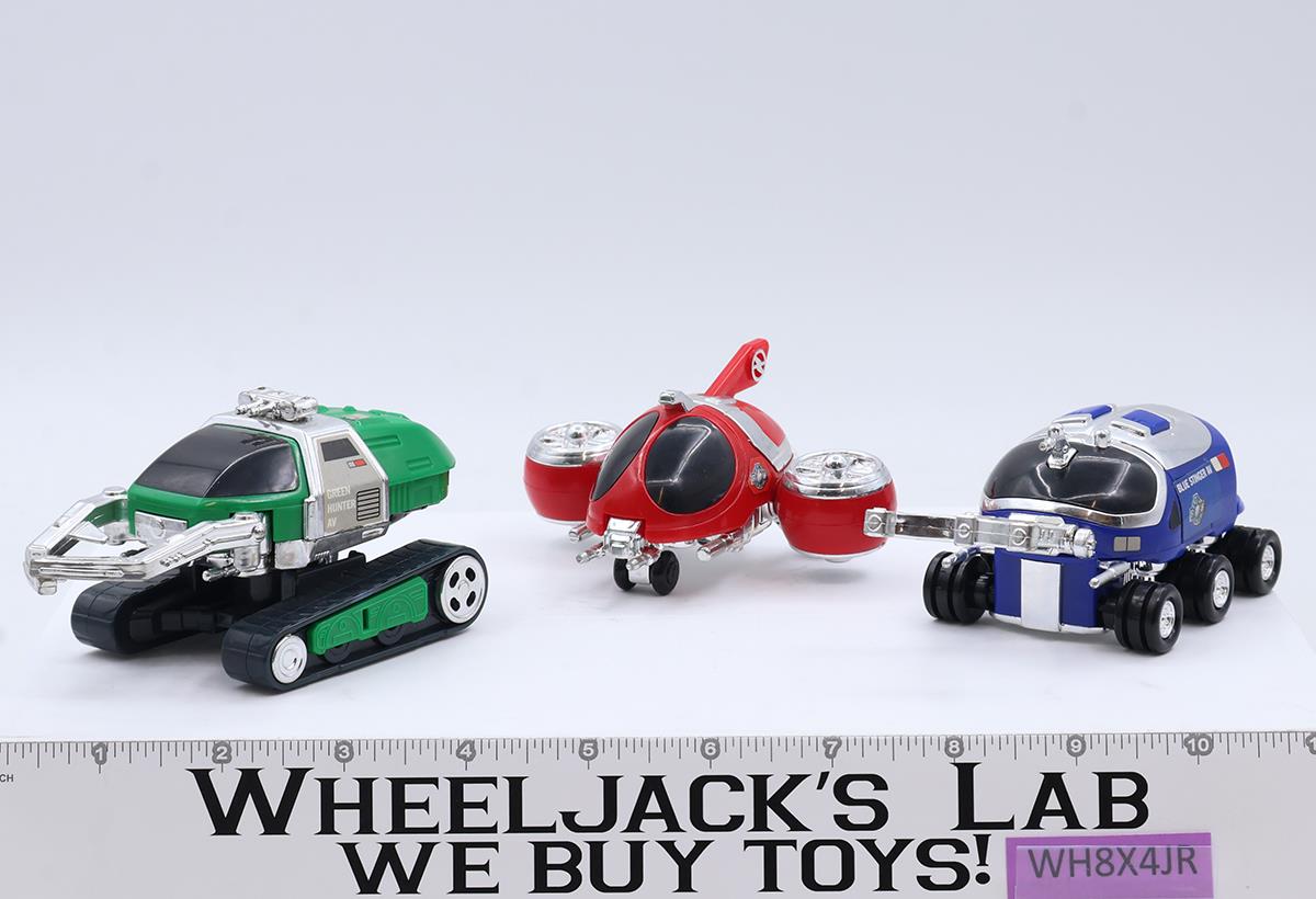 Saban's Beetleborgs Beetle Battle Base W/ 3 AVs 1997 Bandai Action Playset