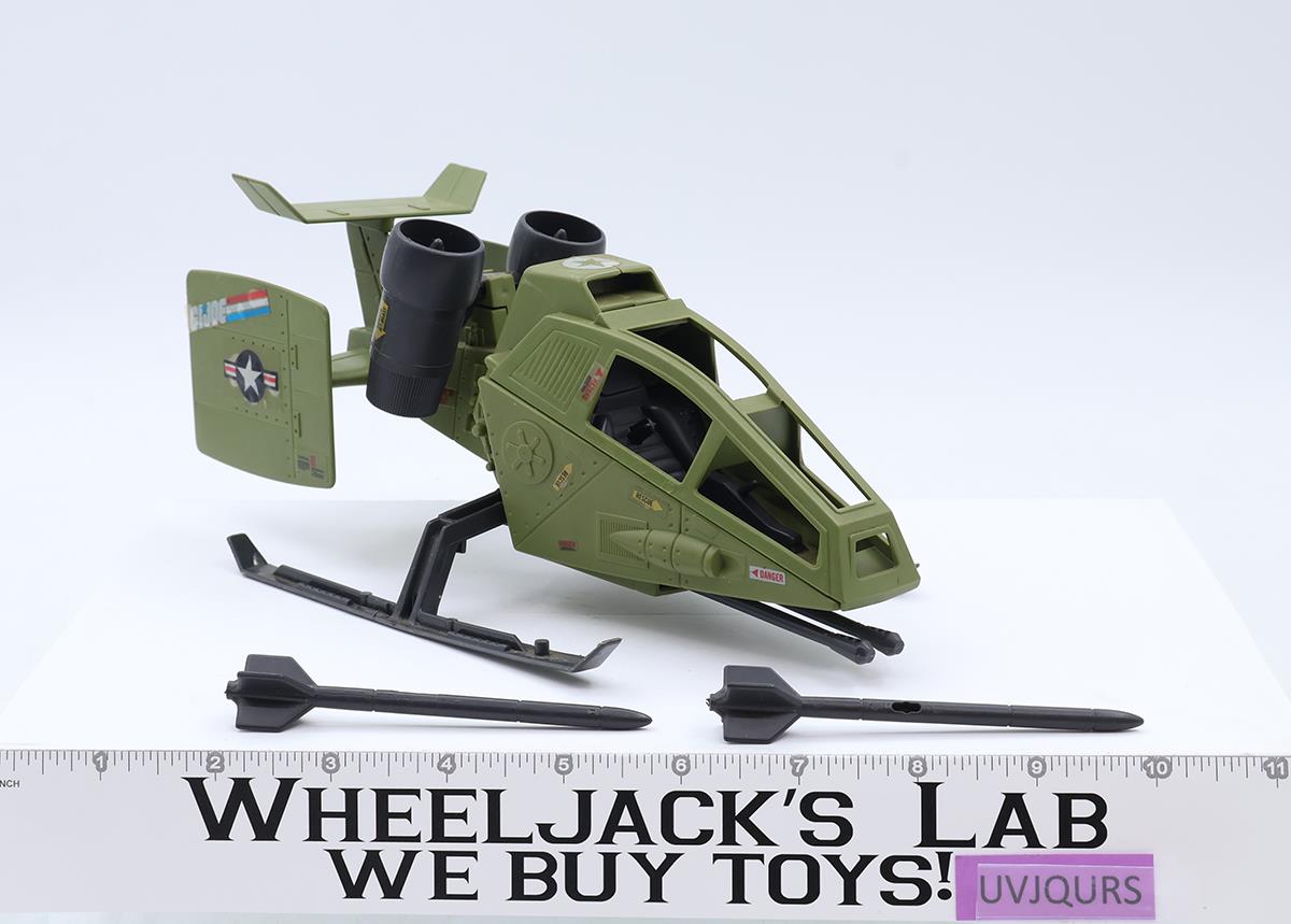 Sky Hawk 100% Complete 1984 G.I. Joe Hasbro Vintage Action Figure Vehicle