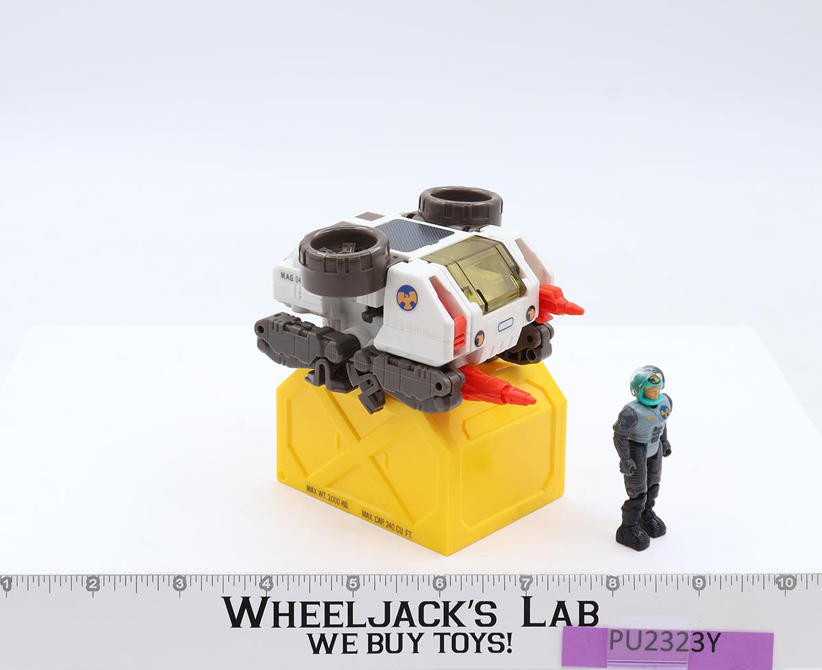 Battlecrane W/ Bob Anders Starcom Complete 1986 Coleco Action Figure Vehicle