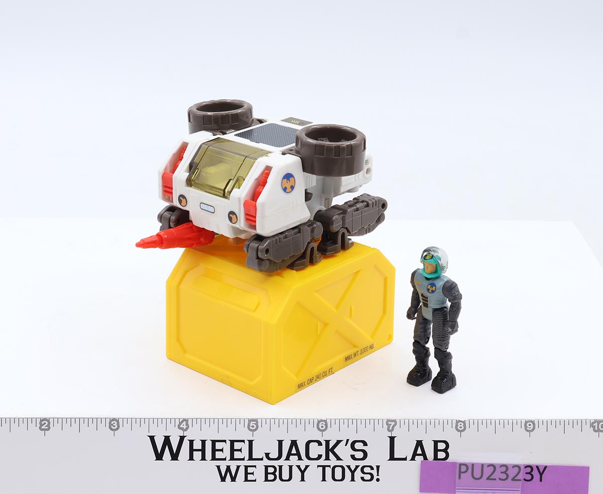 Battlecrane W/ Bob Anders Starcom Complete 1986 Coleco Action Figure Vehicle