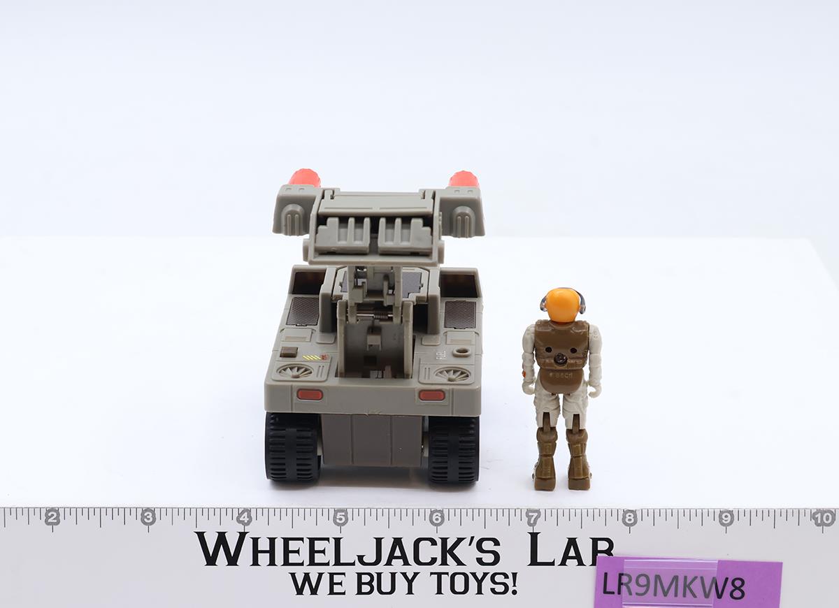 M-6 Railgunner W/ Rick Ruffing Starcom Works 1986 Coleco Action Figure Vehicle