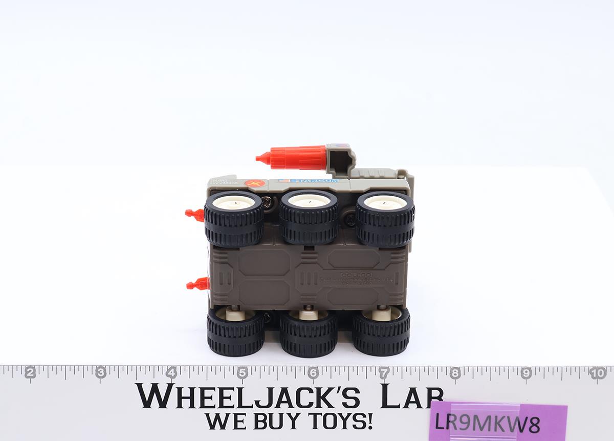 M-6 Railgunner W/ Rick Ruffing Starcom Works 1986 Coleco Action Figure Vehicle