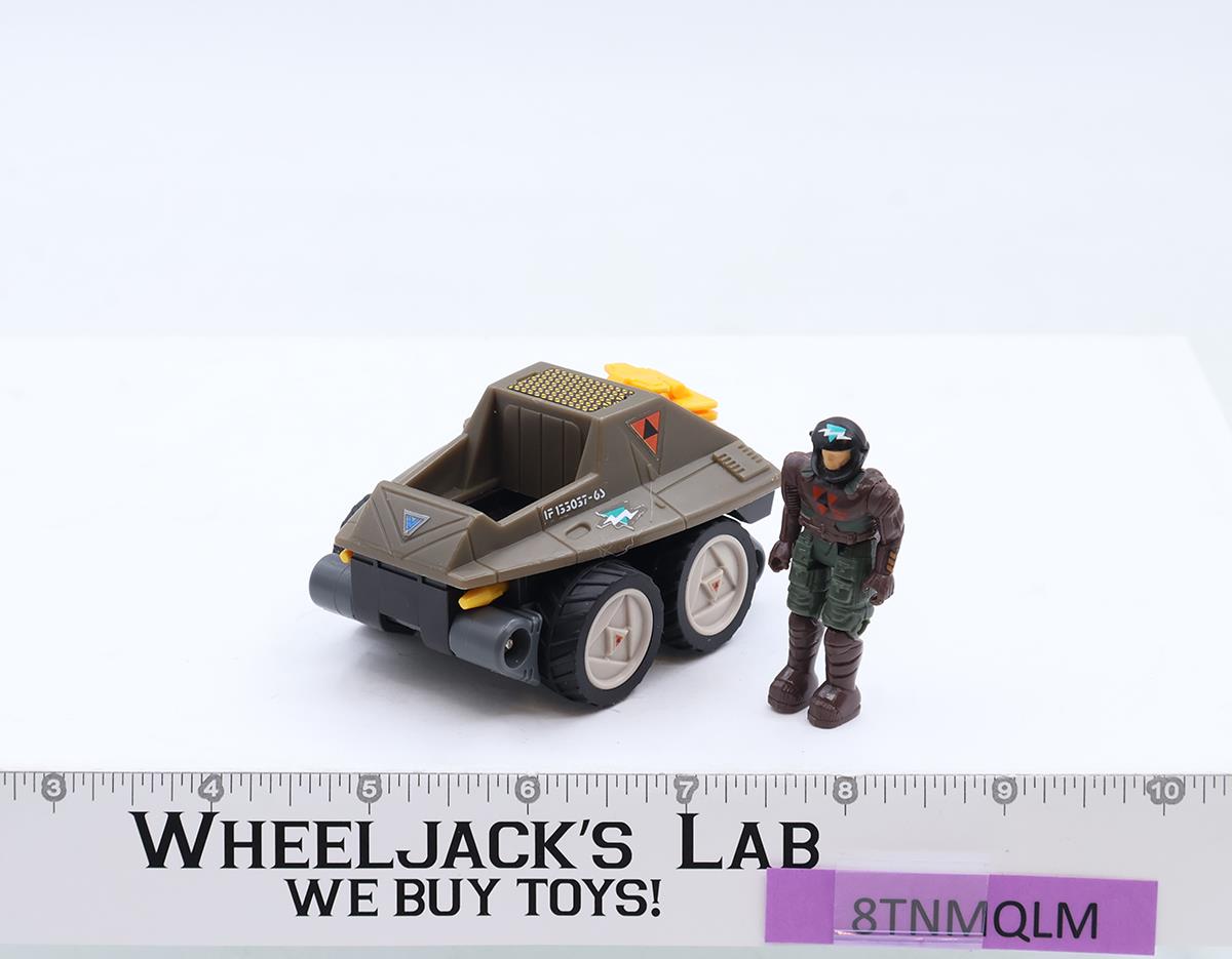 Shadow Invader W/ Major Romak 100% Complete Works Starcom 1986 Coleco Vehicle