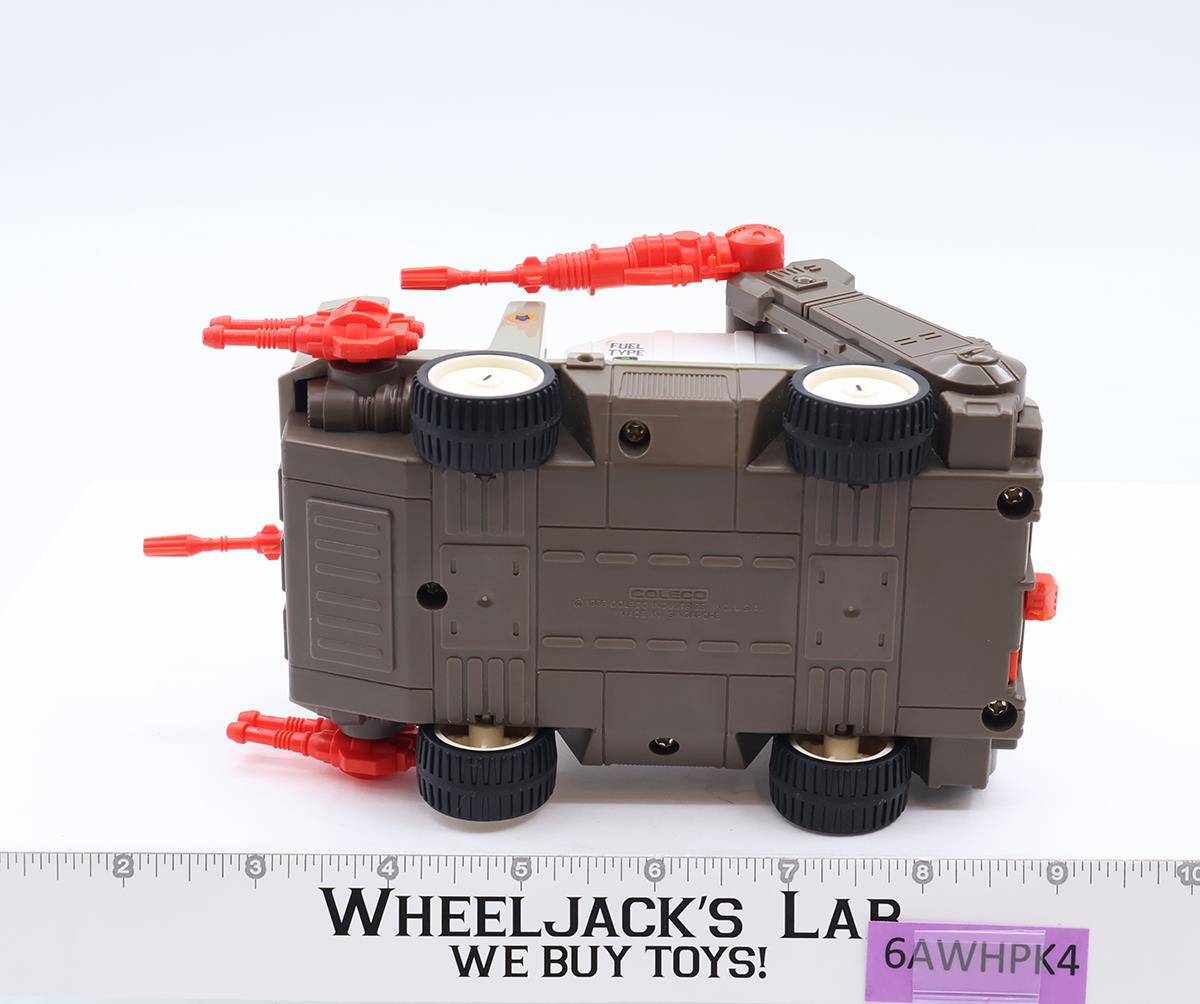 HARV-7 W/Champ O'Ryan Complete W/ Hose Works Starcom 1986 Coleco Vintage Vehicle