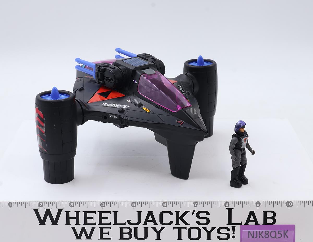 Shadow Vampire W/ Capt. Mace Complete Starcom 1986 Coleco Action Figure Vehicle