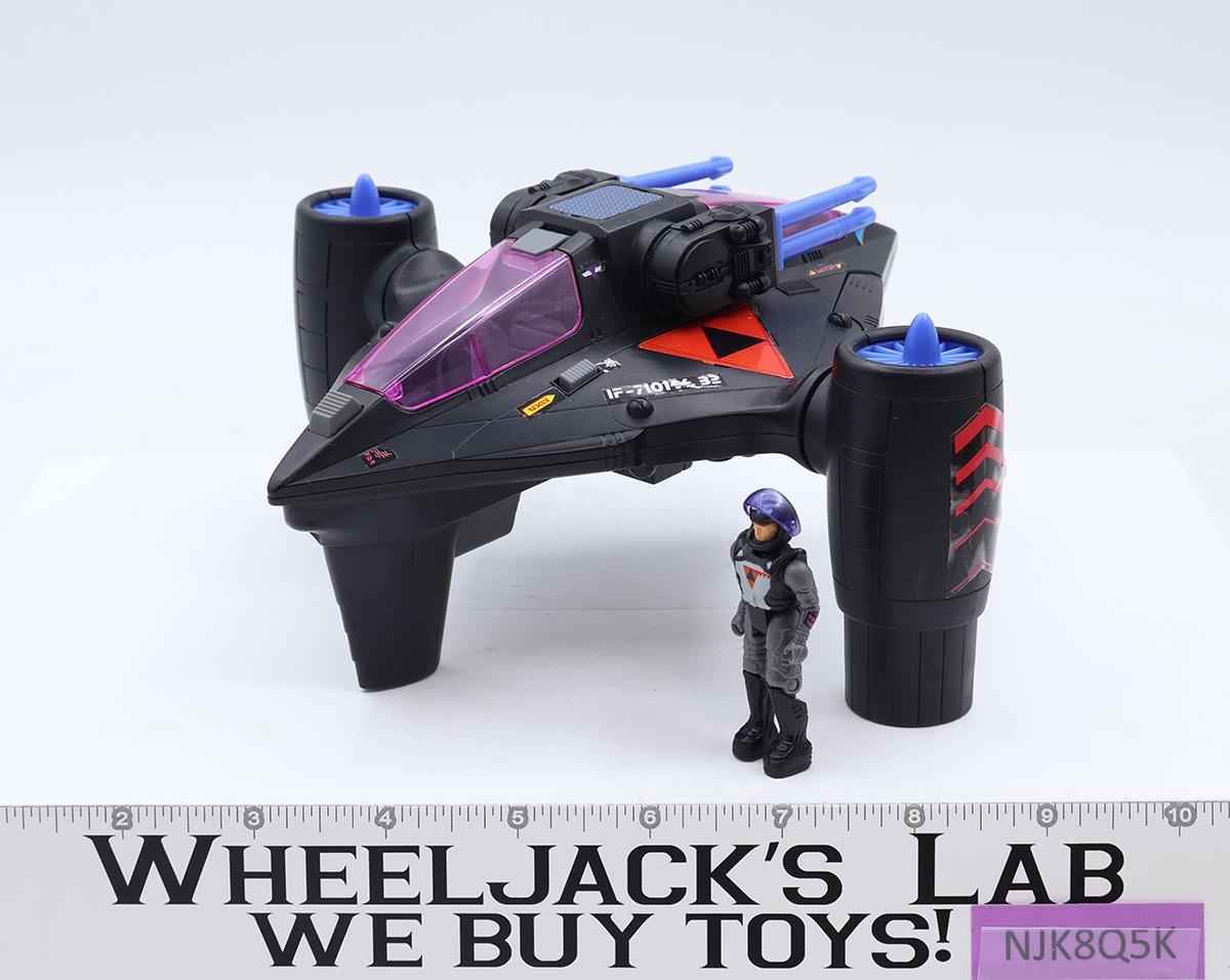 Shadow Vampire W/ Capt. Mace Complete Starcom 1986 Coleco Action Figure Vehicle