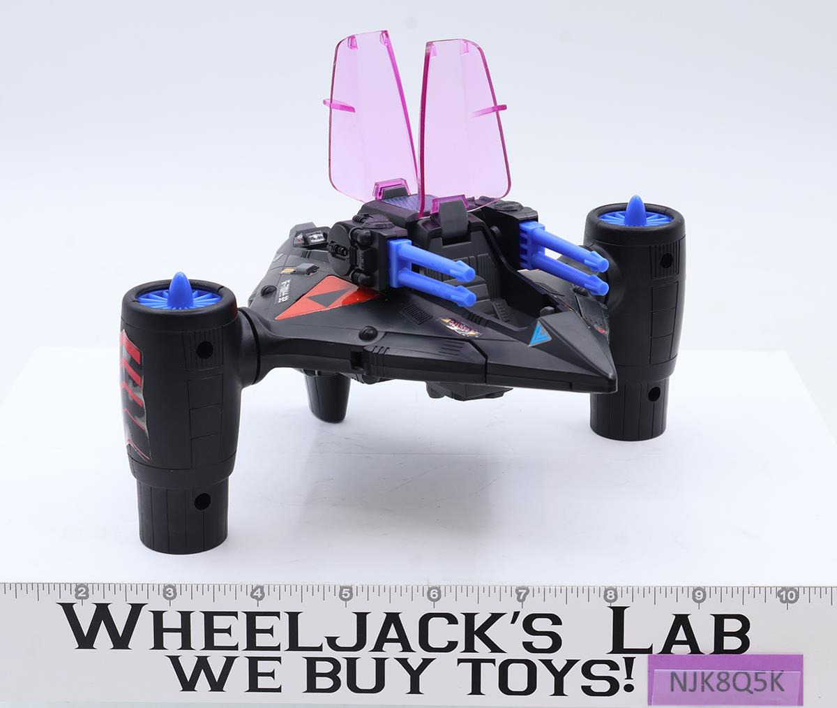 Shadow Vampire W/ Capt. Mace Complete Starcom 1986 Coleco Action Figure Vehicle