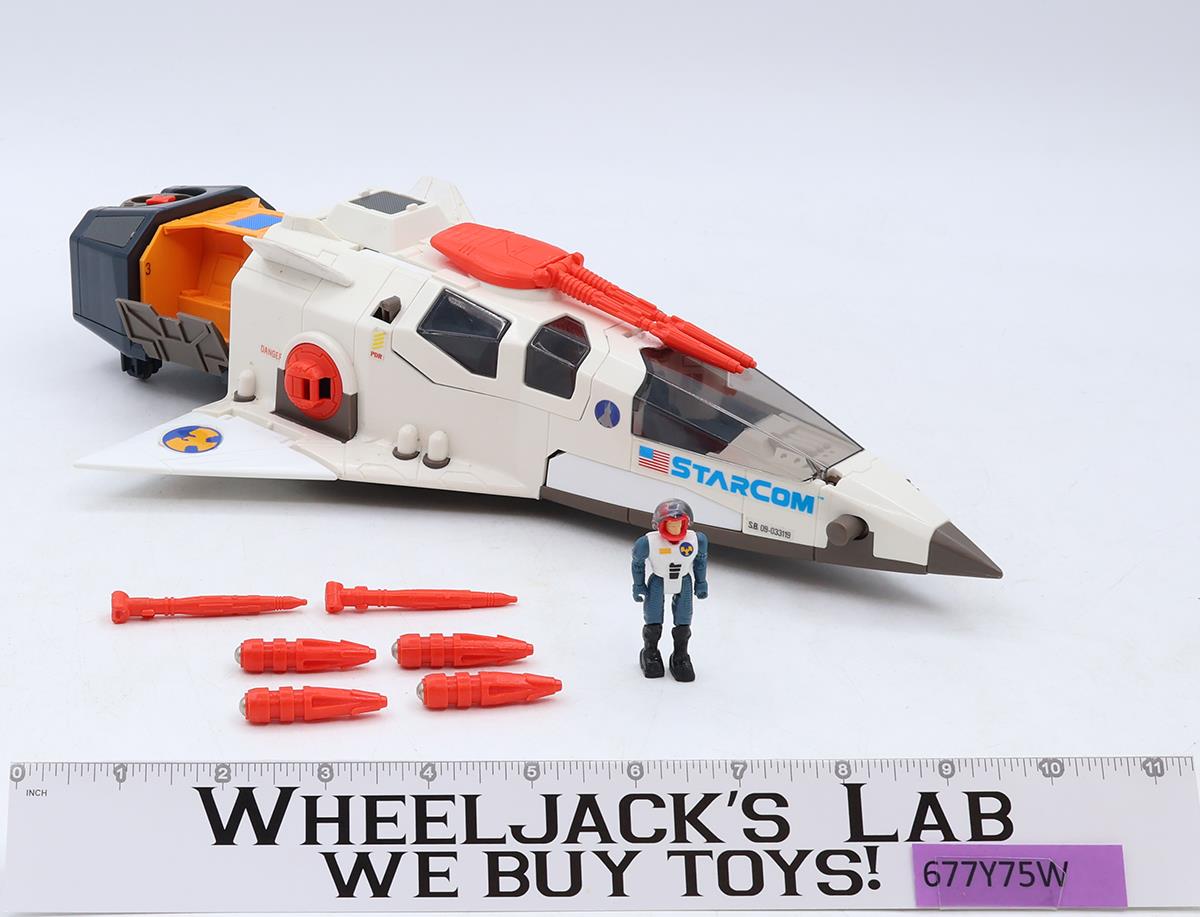 Starmax Bomber 100% Complete Works Troop Carrier Starcom 1986 Coleco Vehicle