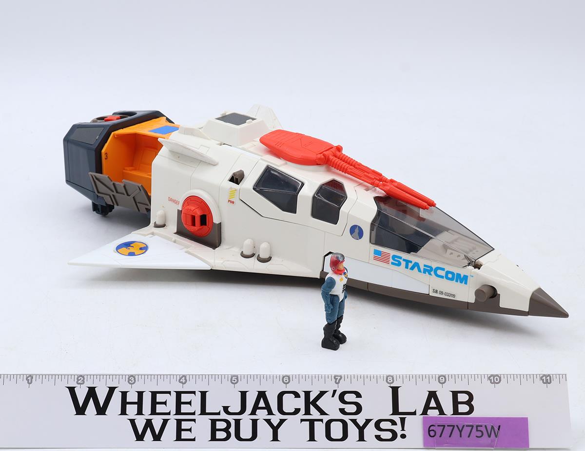 Starmax Bomber 100% Complete Works Troop Carrier Starcom 1986 Coleco Vehicle