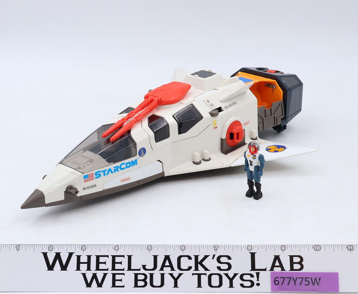 Starmax Bomber 100% Complete Works Troop Carrier Starcom 1986 Coleco Vehicle