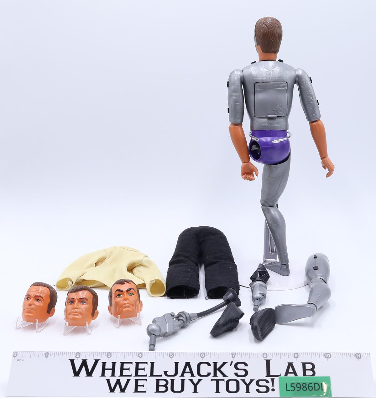 Maskatron Enemy Robot 13" Doll 100% Complete Six Million Dollar Man 1976 Kenner