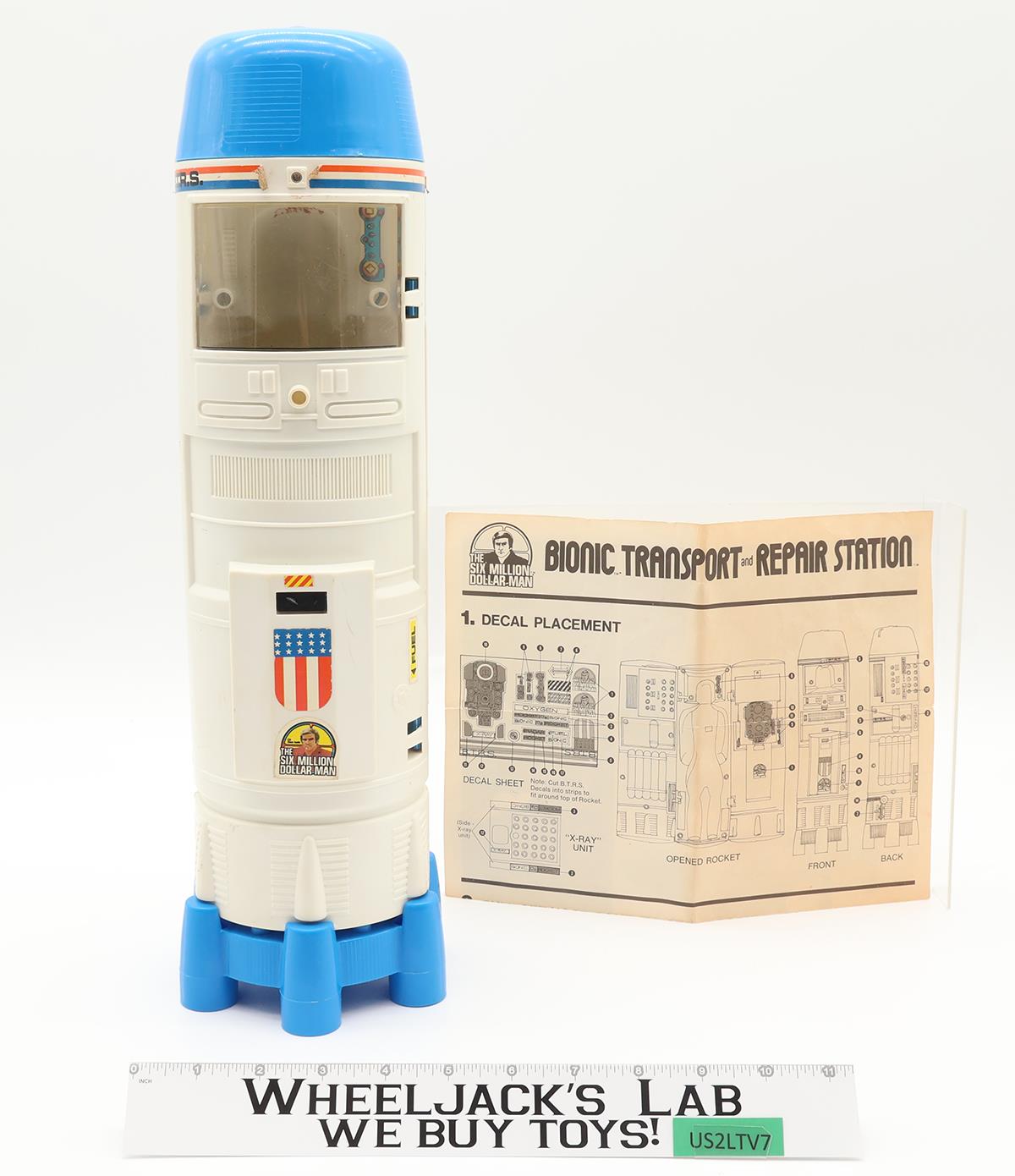 Bionic Transport & Repair Station 100% Complete Six Million Dollar Man Kenner