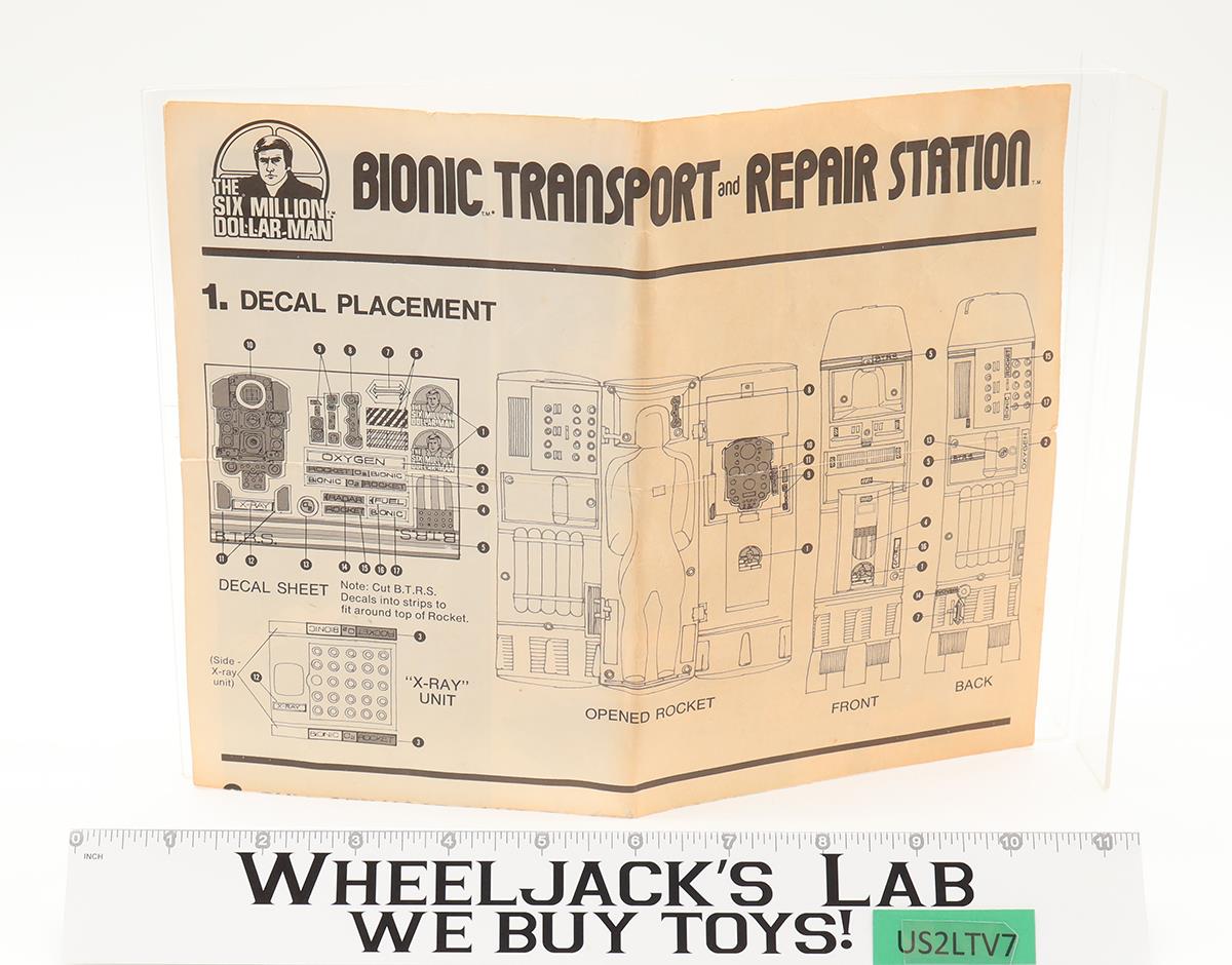 Bionic Transport & Repair Station 100% Complete Six Million Dollar Man Kenner