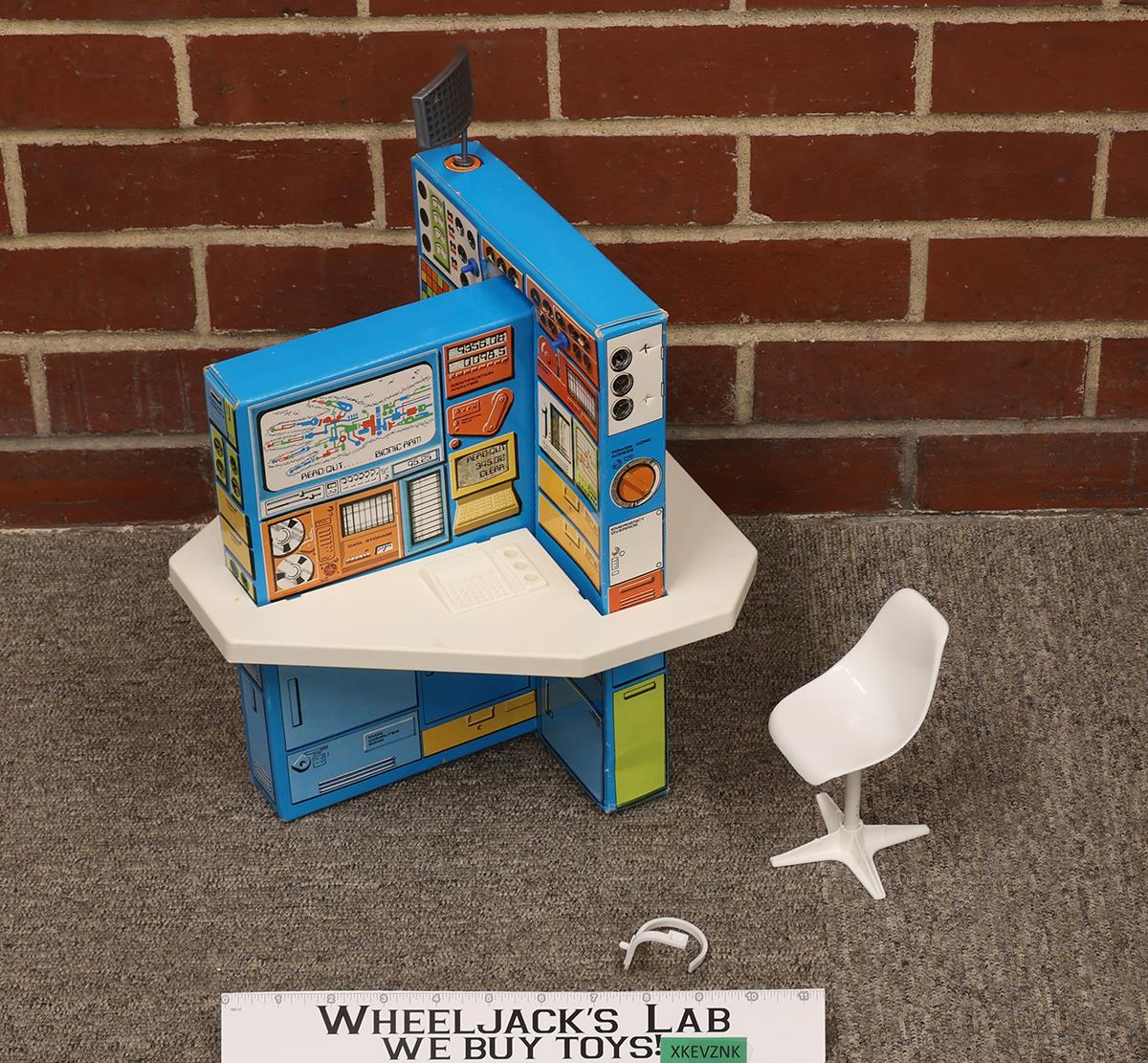 Mission Control Center Complete Six Million Dollar Man 1976 Kenner Vtg Playset