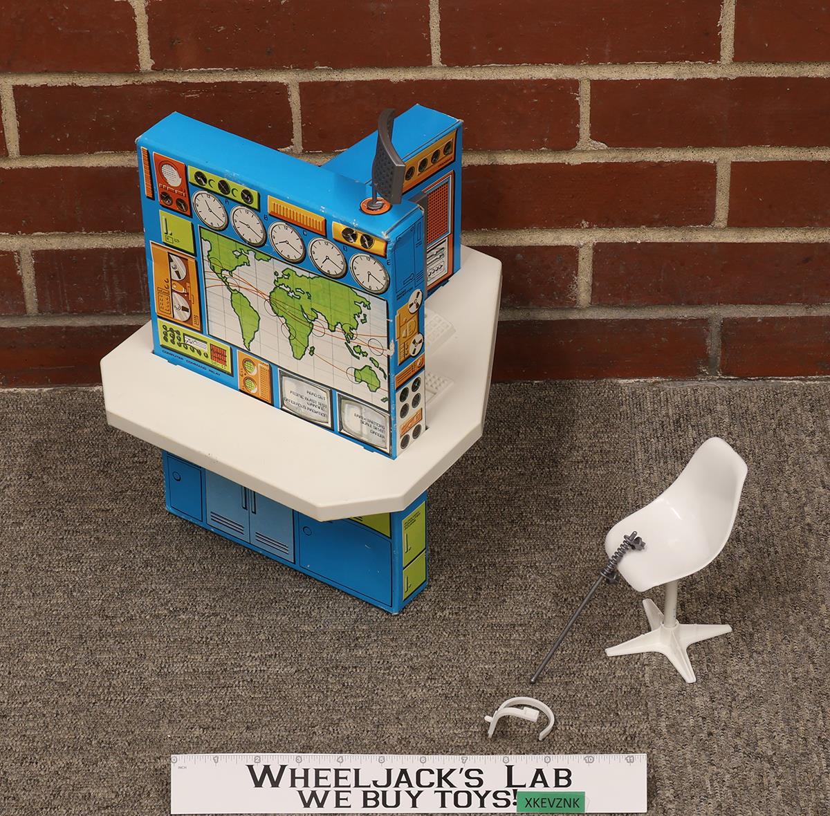 Mission Control Center Complete Six Million Dollar Man 1976 Kenner Vtg Playset