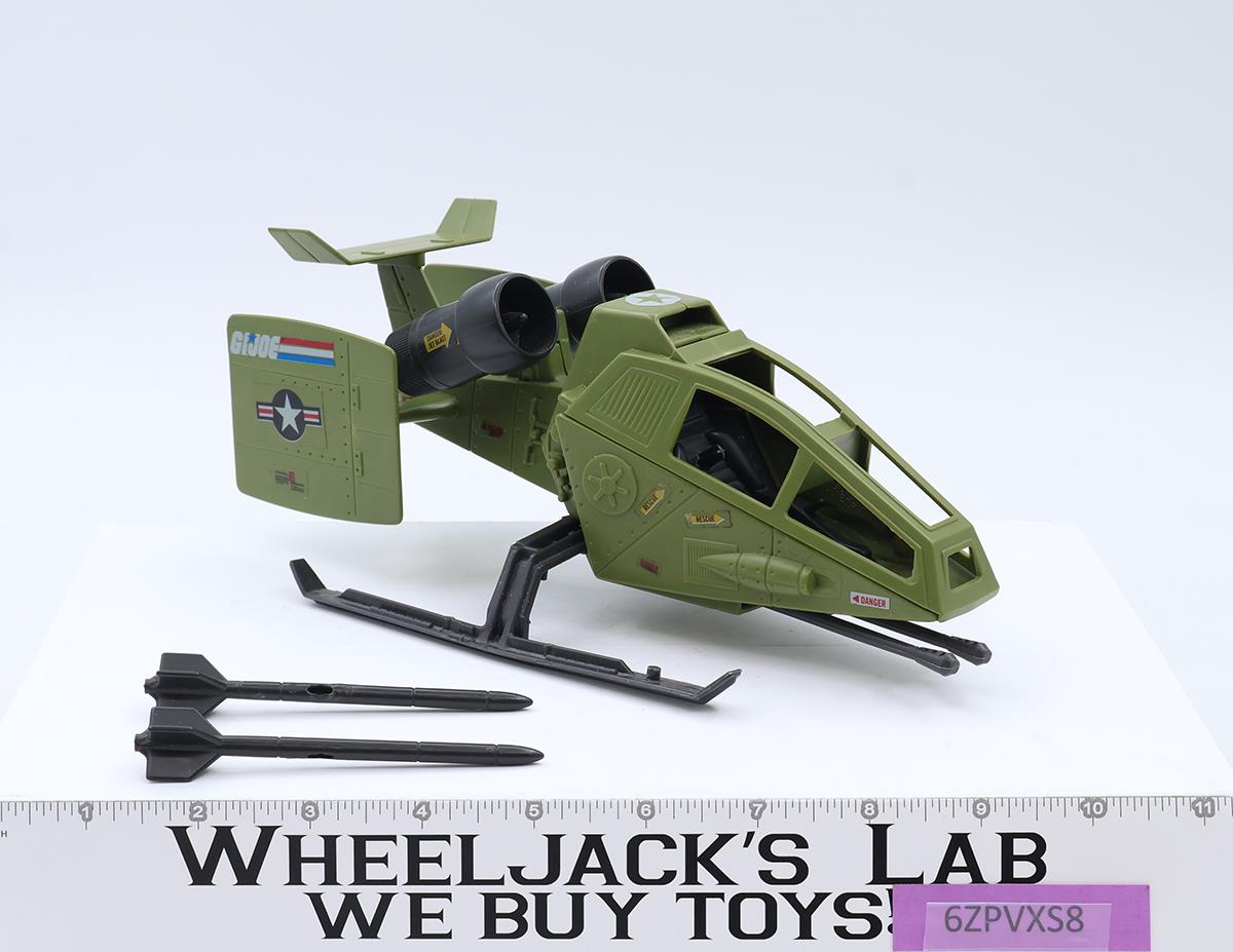 Sky Hawk 100% Complete 1984 G.I. Joe Hasbro Vintage Action Figure Vehicle