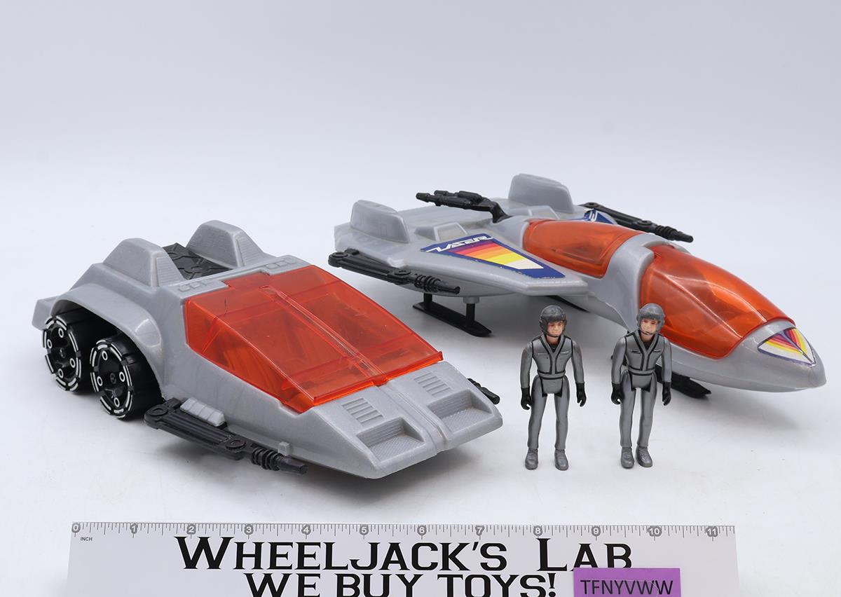 Land Cruiser Space Tank + Jet Laser Force 1983 Gay Toys Action Figure Vehicle