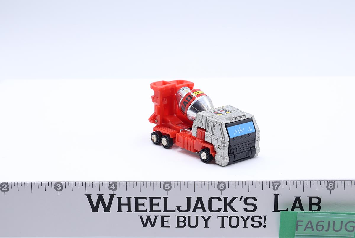 Blockhead Block Head Cement Mixer MR-36 Gobots 1984 Bandai Tonka VintagevFigure
