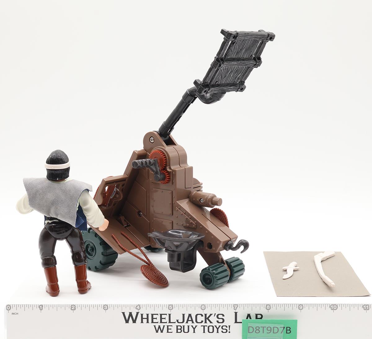 Turtlepult Catapult w/ Whit TMNT Movie III 1992 Playmates Action Figure Vehicle