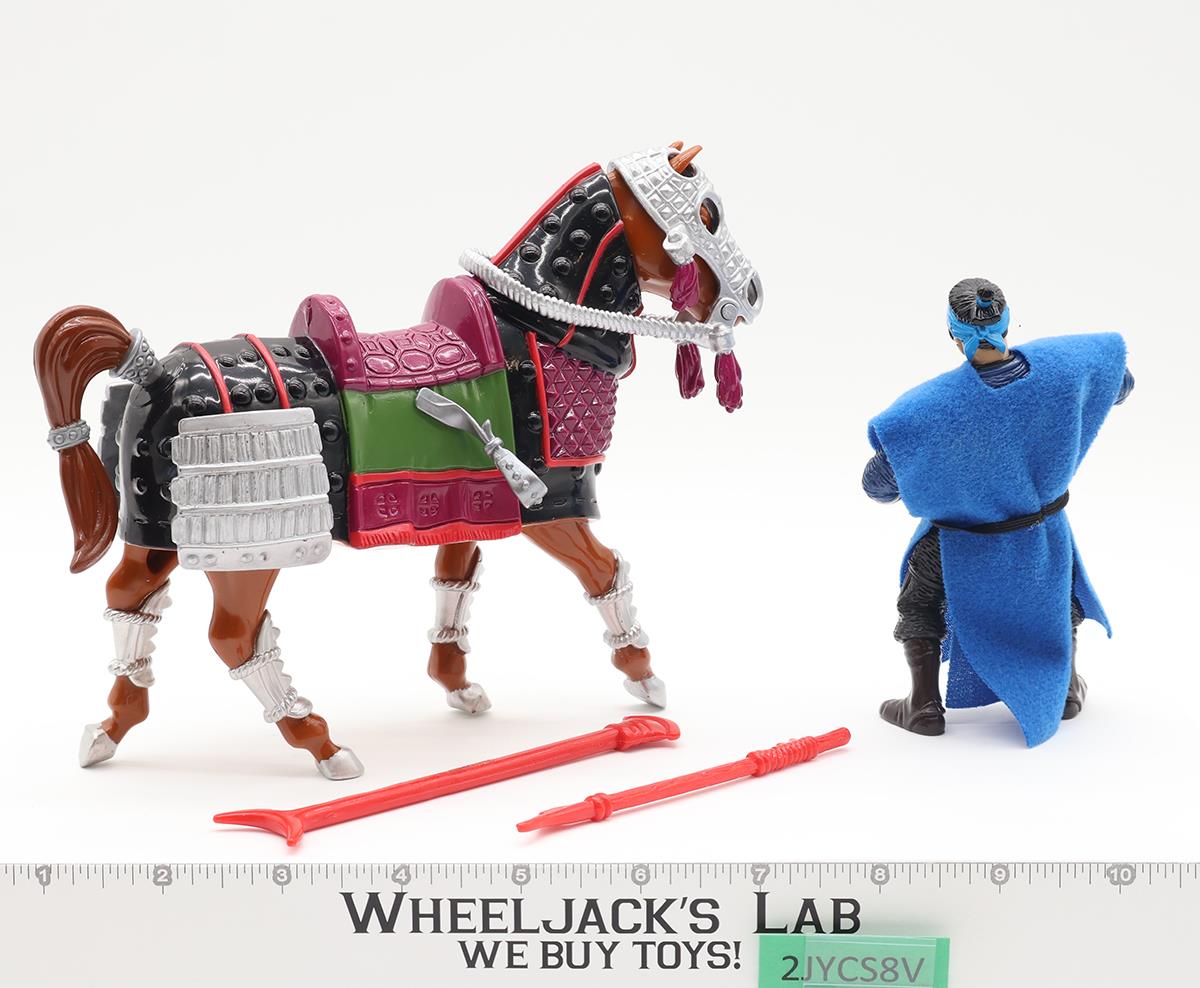 Samurai Rebel War Horse 100% Complete TMNT Movie III 1992 Playmates Figure