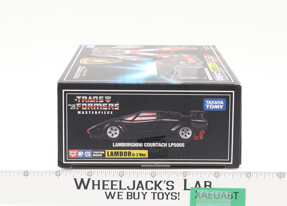 MP-12G Lambor G-2 Ver. 100% Complete Transformers Masterpiece AUTHENTIC Takara