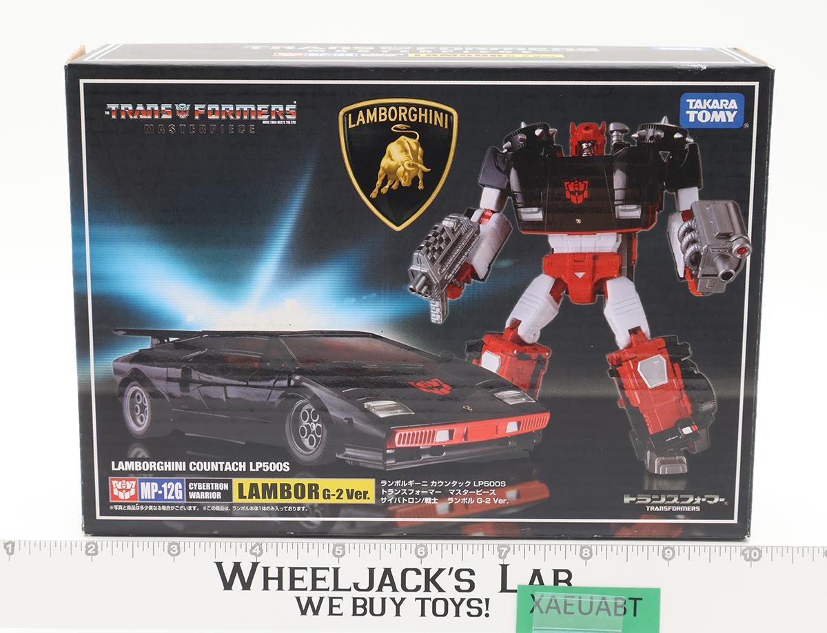 MP-12G Lambor G-2 Ver. 100% Complete Transformers Masterpiece AUTHENTIC Takara