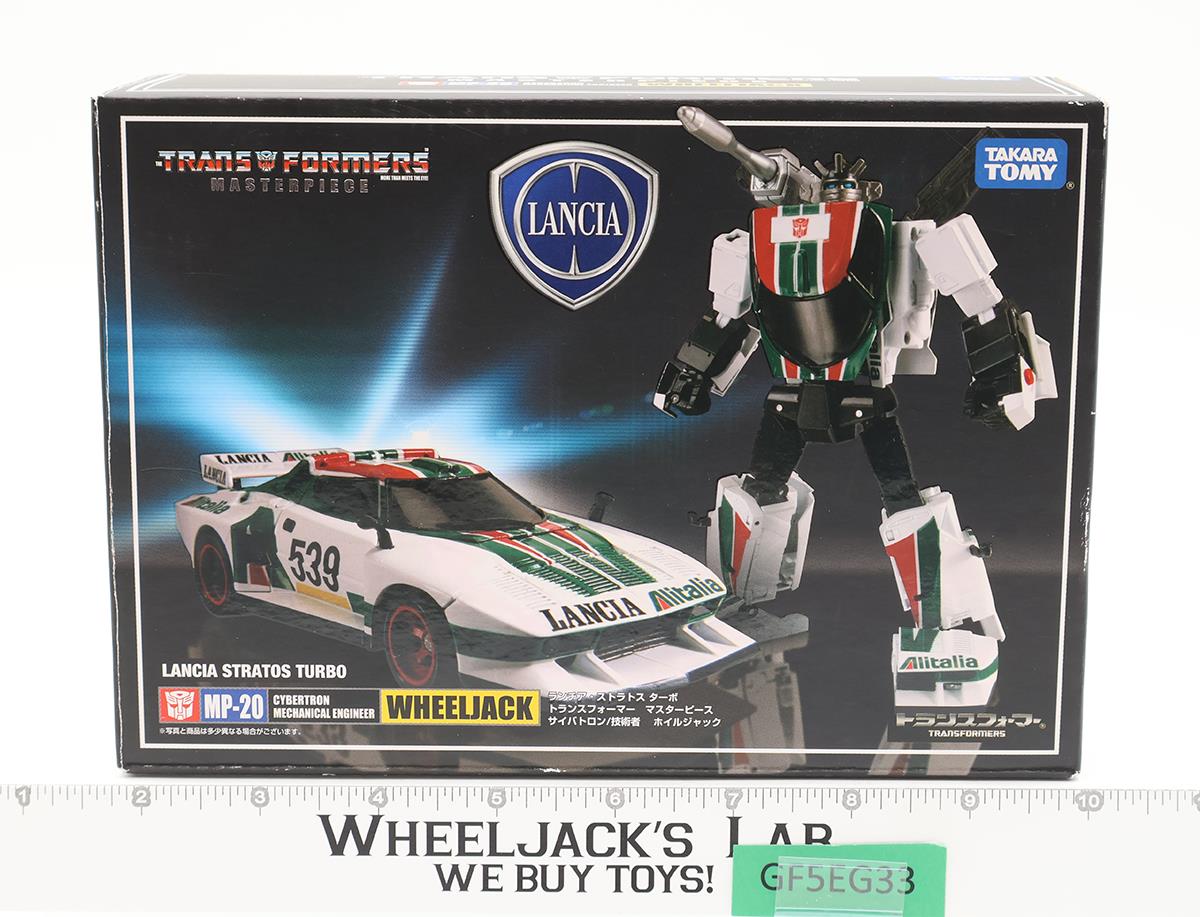 MP-20 Wheeljack 100% Complete Transformers Masterpiece 2014 Takara Action Figure