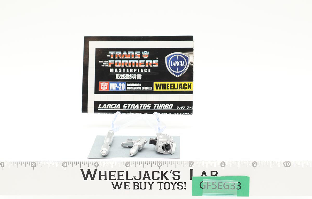 MP-20 Wheeljack 100% Complete Transformers Masterpiece 2014 Takara Action Figure
