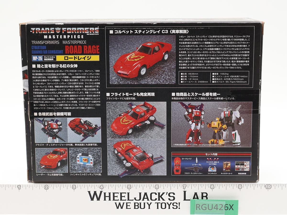 Road Rage MP-26 100% Complete Transformers Masterpiece 2015 Takara Action Figure