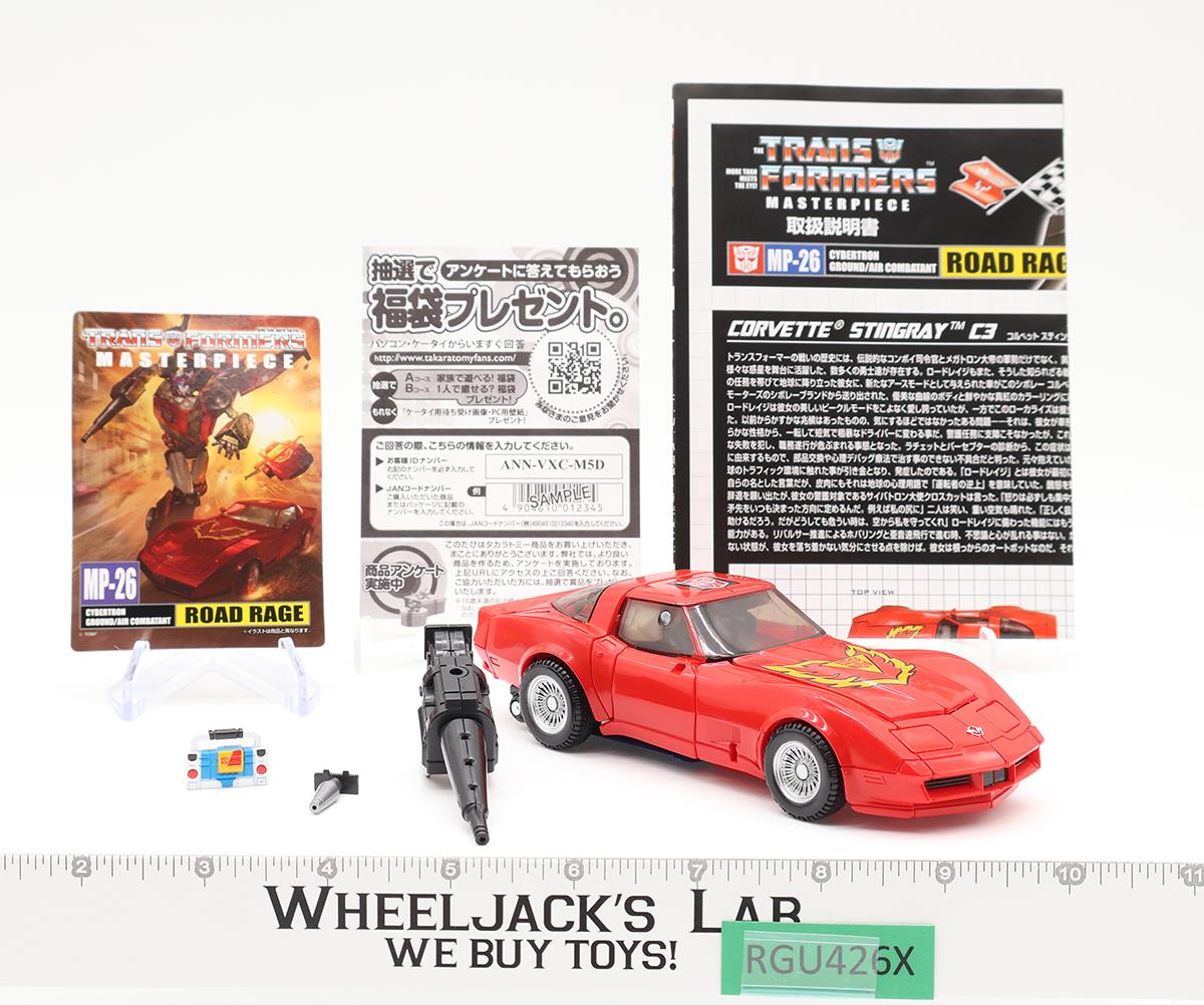 Road Rage MP-26 100% Complete Transformers Masterpiece 2015 Takara Action Figure