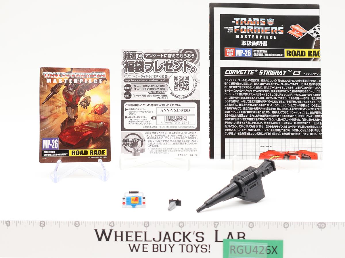Road Rage MP-26 100% Complete Transformers Masterpiece 2015 Takara Action Figure