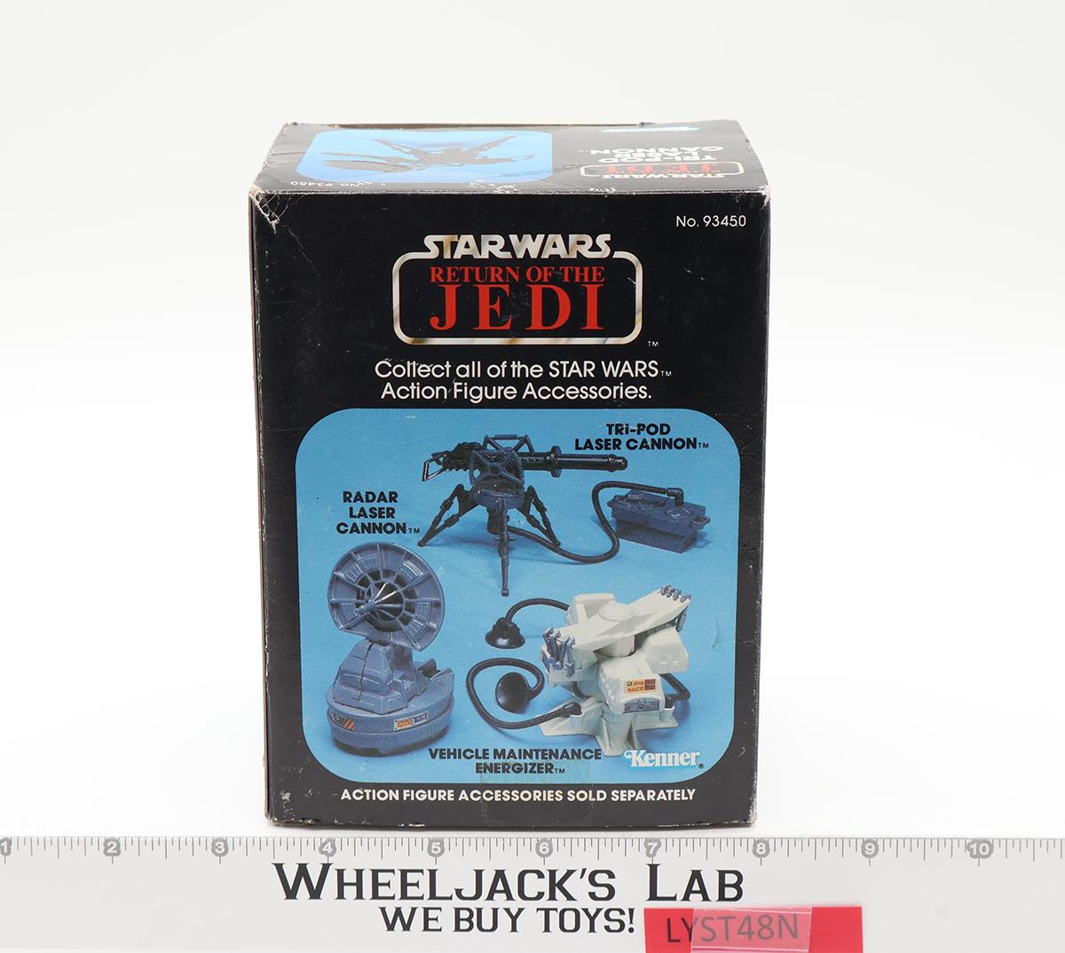 Tri-Pod Laser Cannon 100% Complete W/Box Star Wars ROTJ 1983 Kenner Vehicle