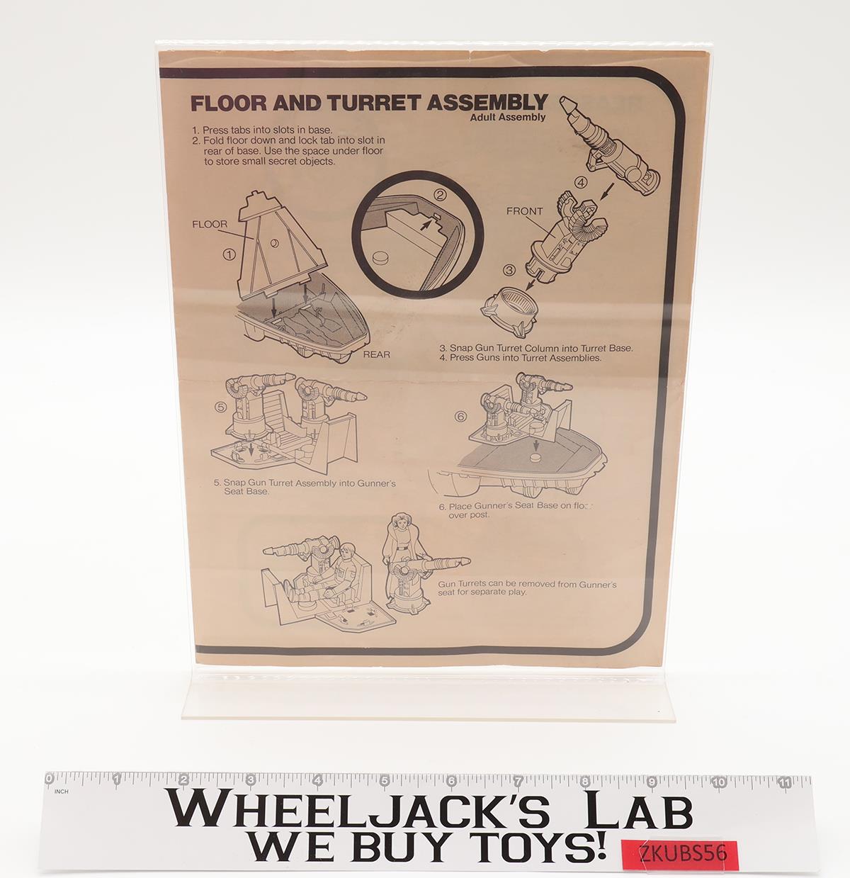 Rebel Transport Vehicle 100% Complete W/ Box Star Wars ESB 1982 Kenner Vehicle