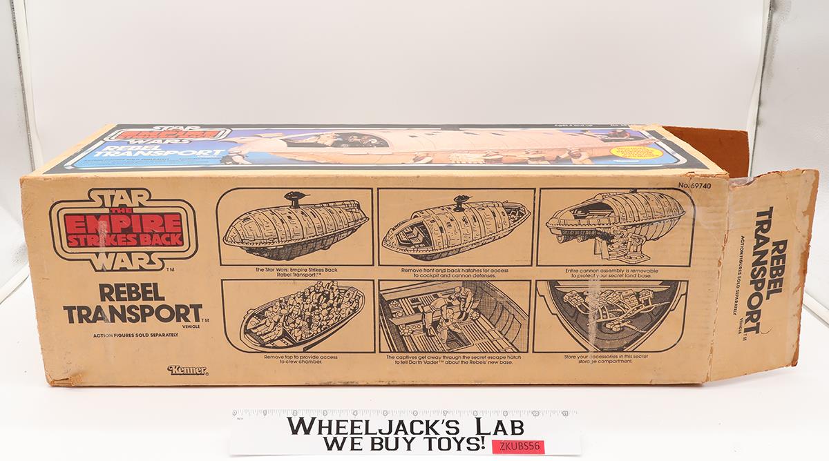 Rebel Transport Vehicle 100% Complete W/ Box Star Wars ESB 1982 Kenner Vehicle