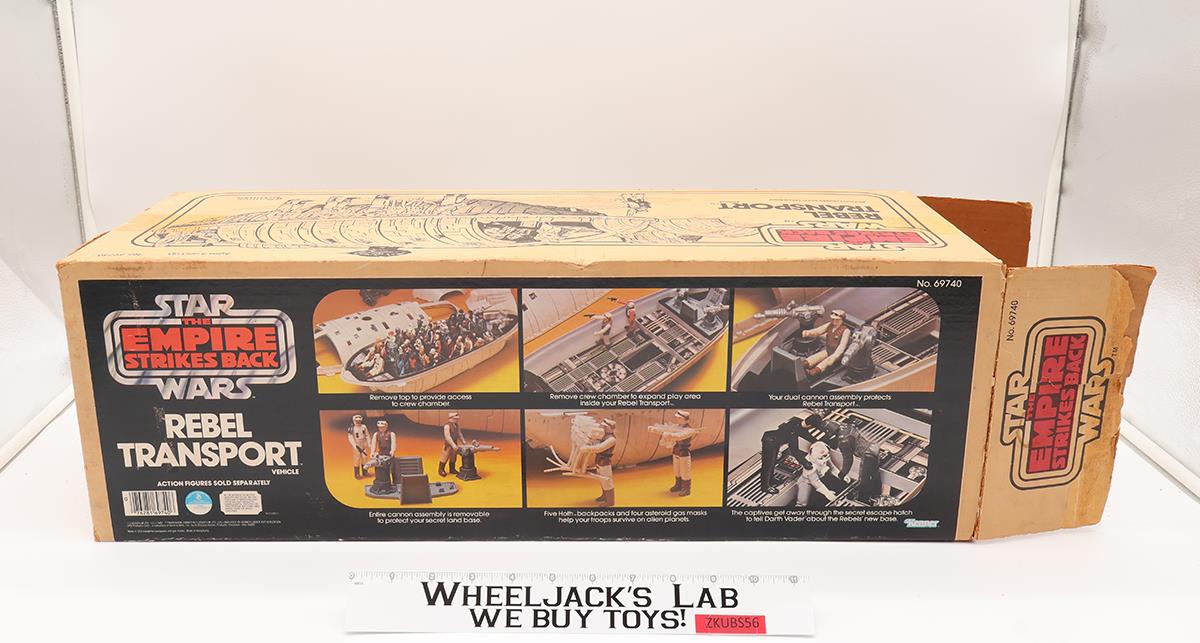 Rebel Transport Vehicle 100% Complete W/ Box Star Wars ESB 1982 Kenner Vehicle